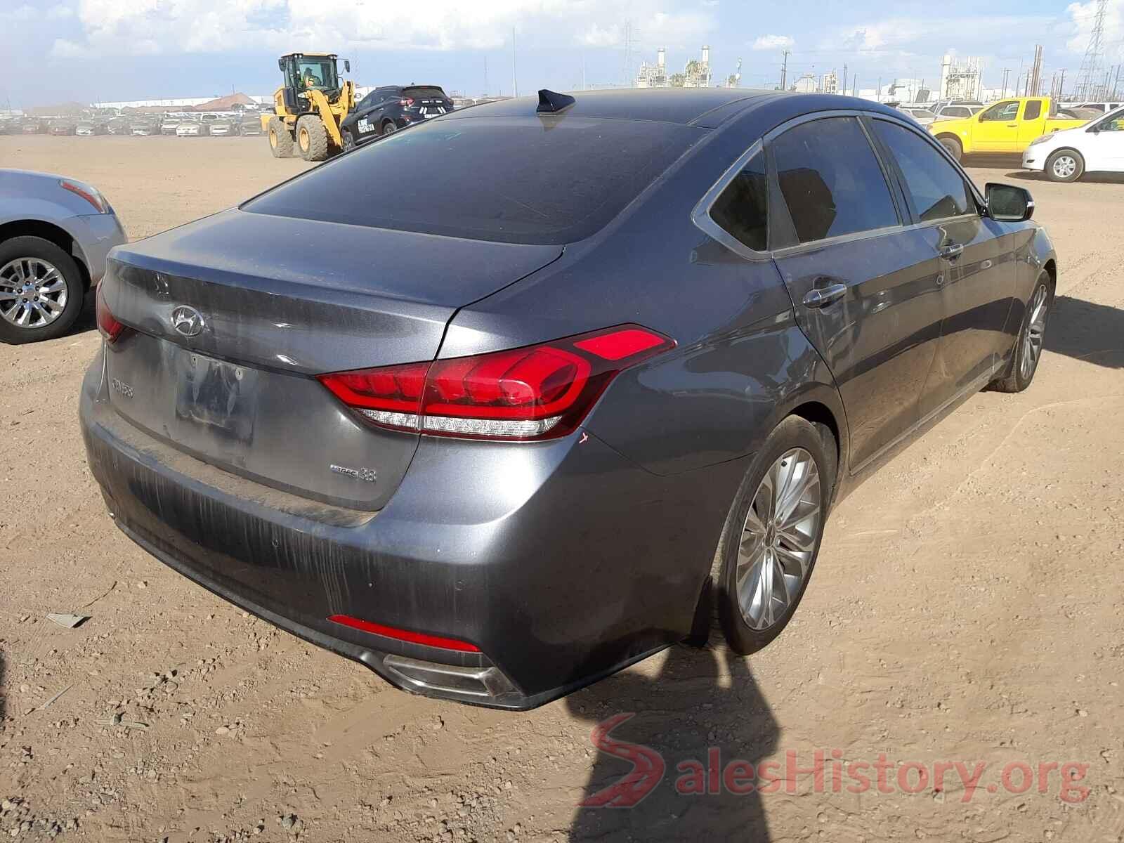 KMHGN4JE3GU115594 2016 HYUNDAI GENESIS