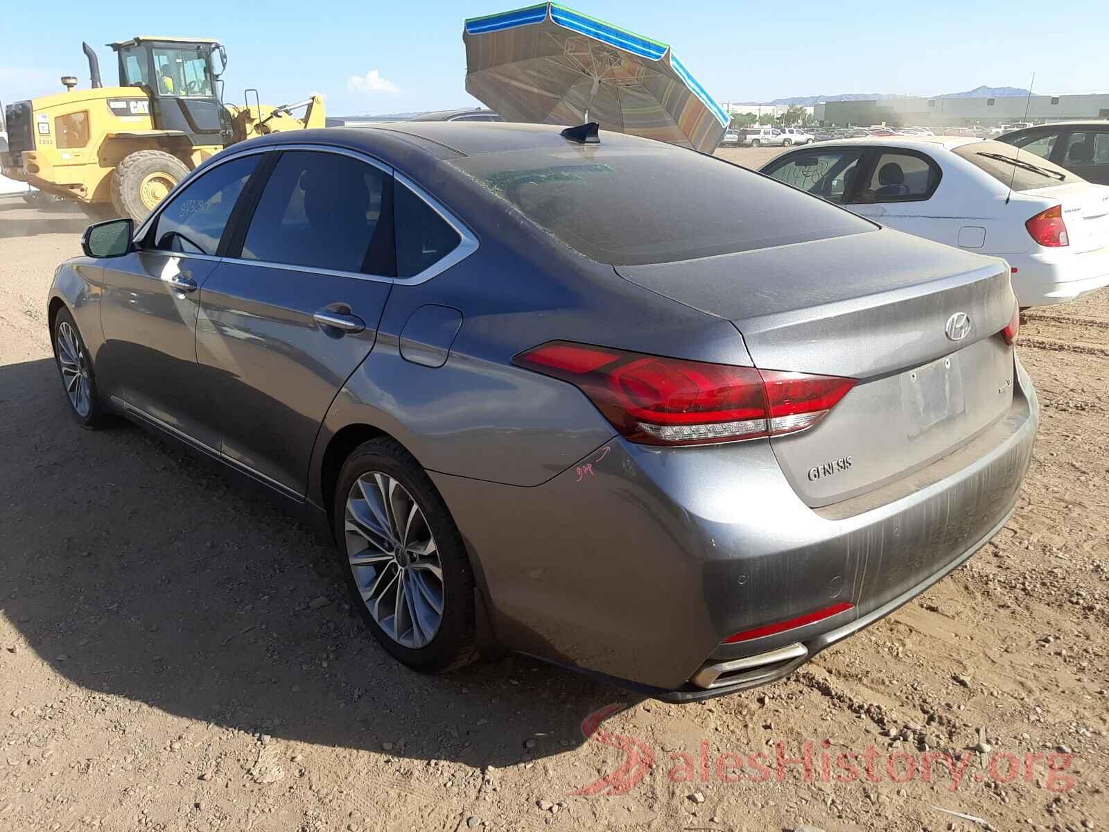 KMHGN4JE3GU115594 2016 HYUNDAI GENESIS