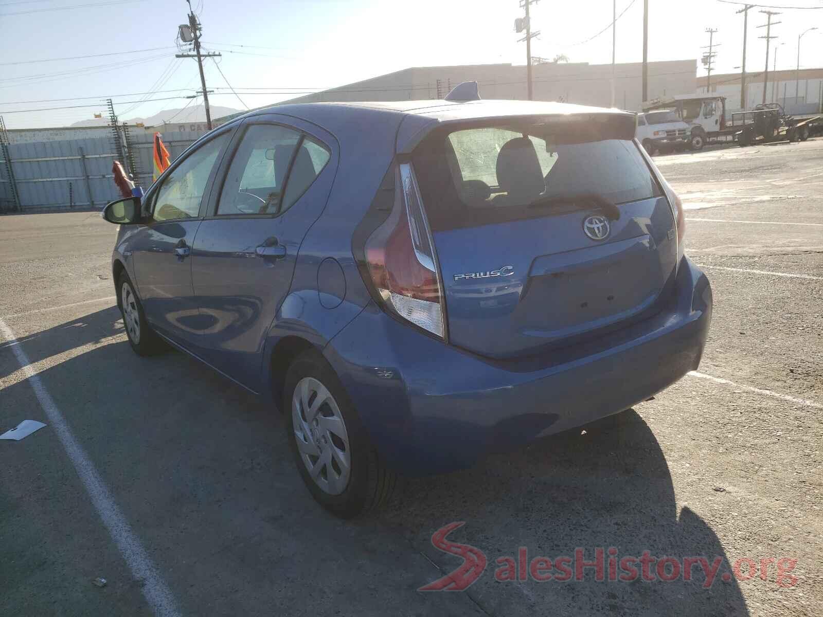 JTDKDTB34G1129739 2016 TOYOTA PRIUS