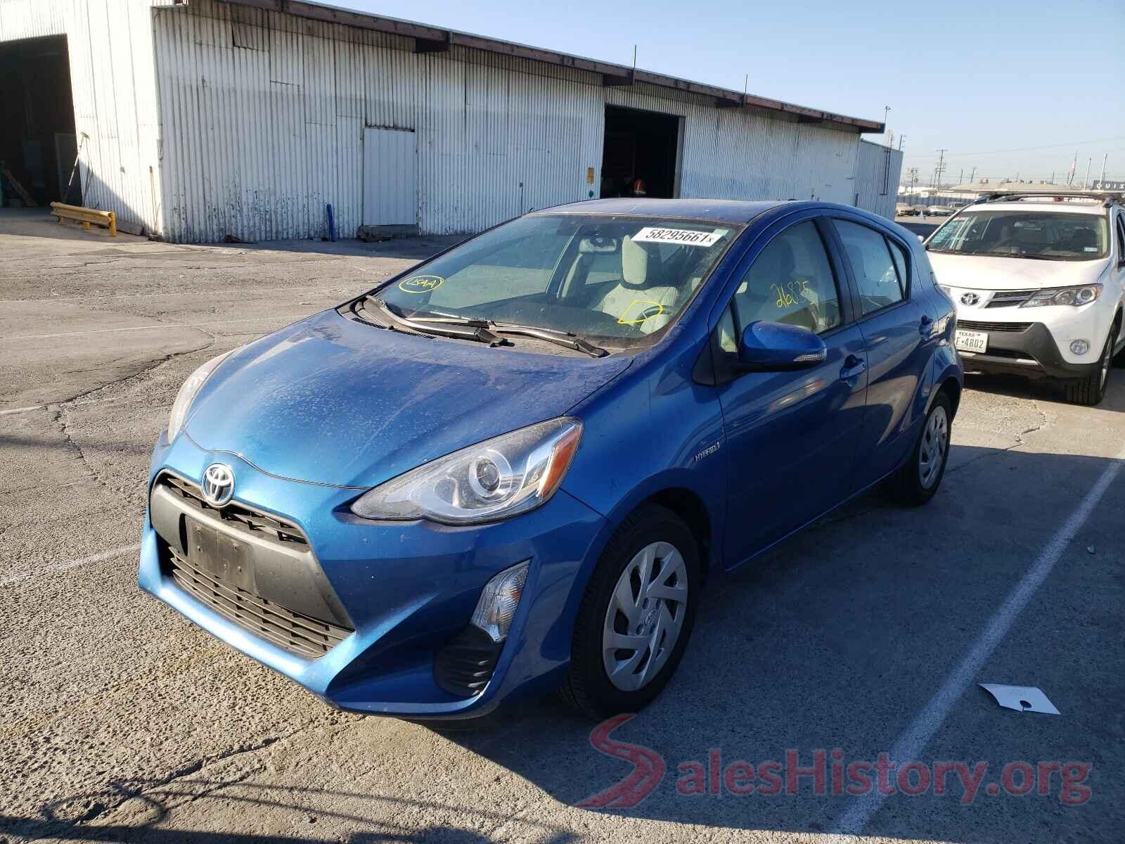 JTDKDTB34G1129739 2016 TOYOTA PRIUS