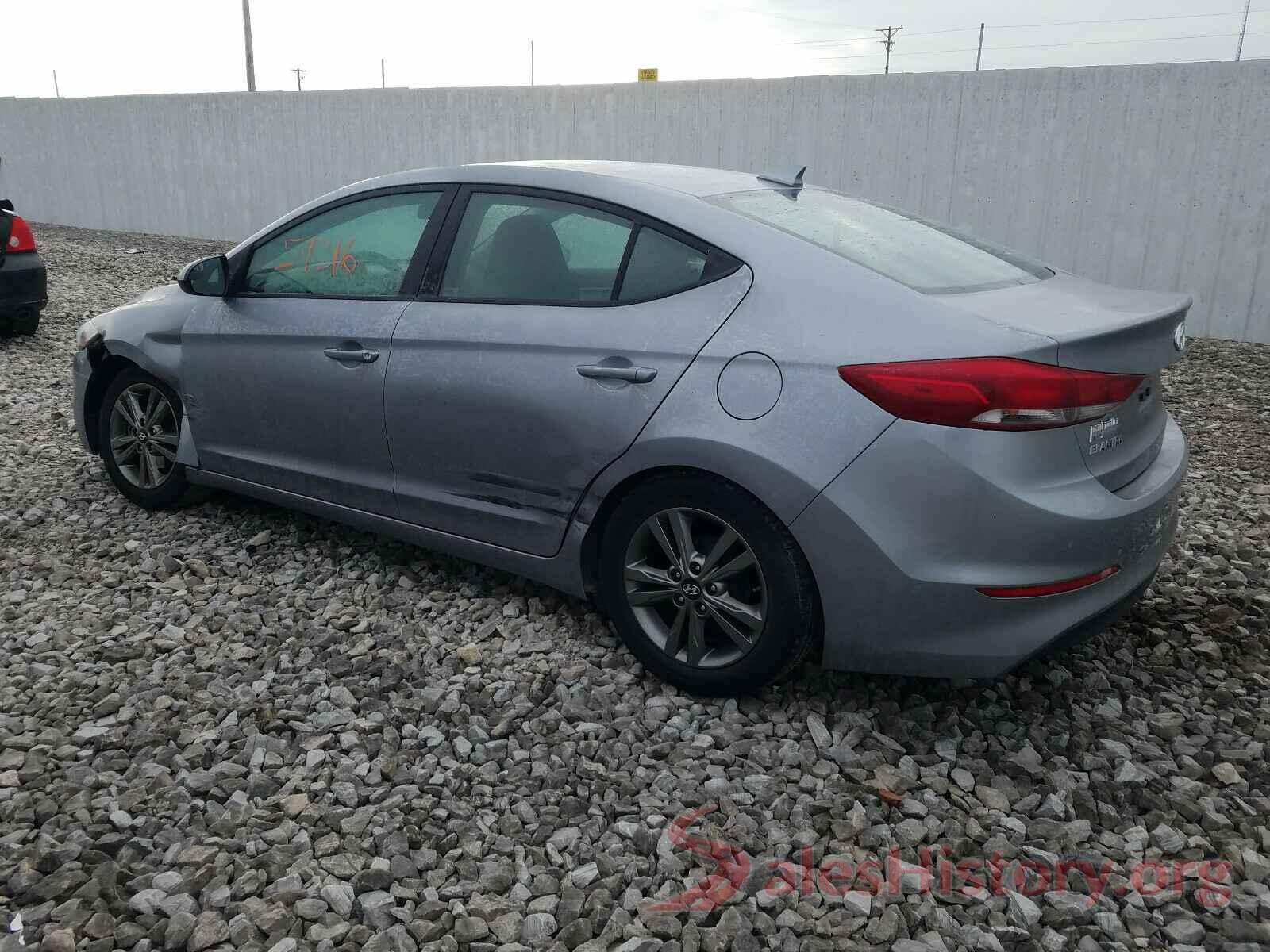 5NPD84LF4HH051405 2017 HYUNDAI ELANTRA