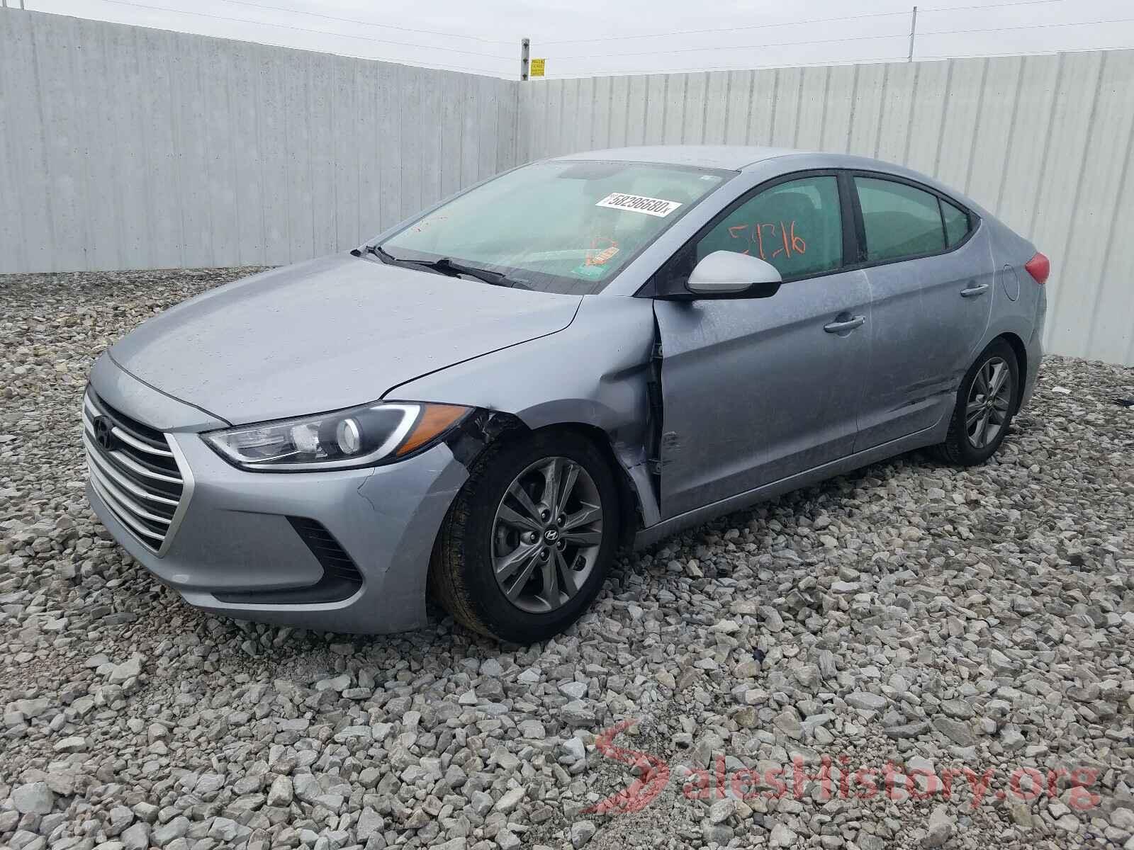 5NPD84LF4HH051405 2017 HYUNDAI ELANTRA