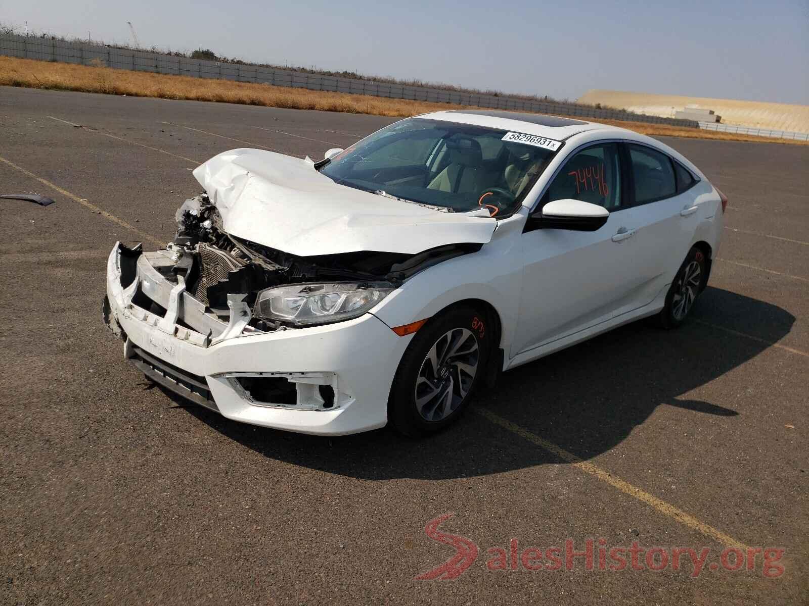 2HGFC2F75GH512040 2016 HONDA CIVIC