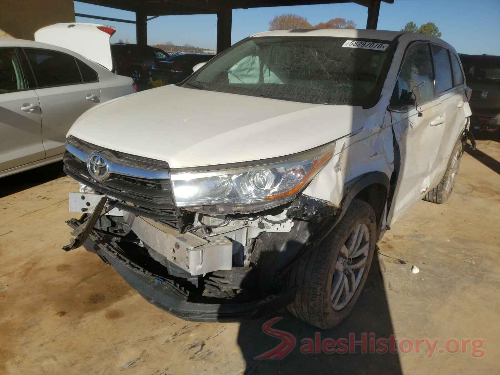 5TDZARFH4GS018109 2016 TOYOTA HIGHLANDER