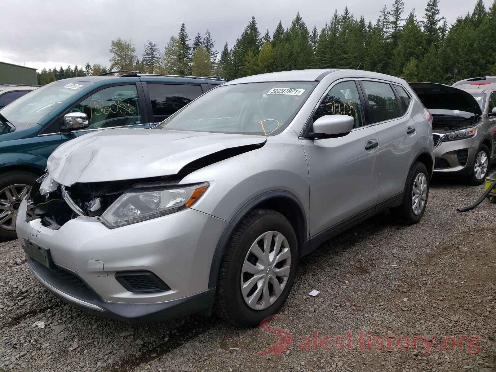 KNMAT2MT8GP700524 2016 NISSAN ROGUE