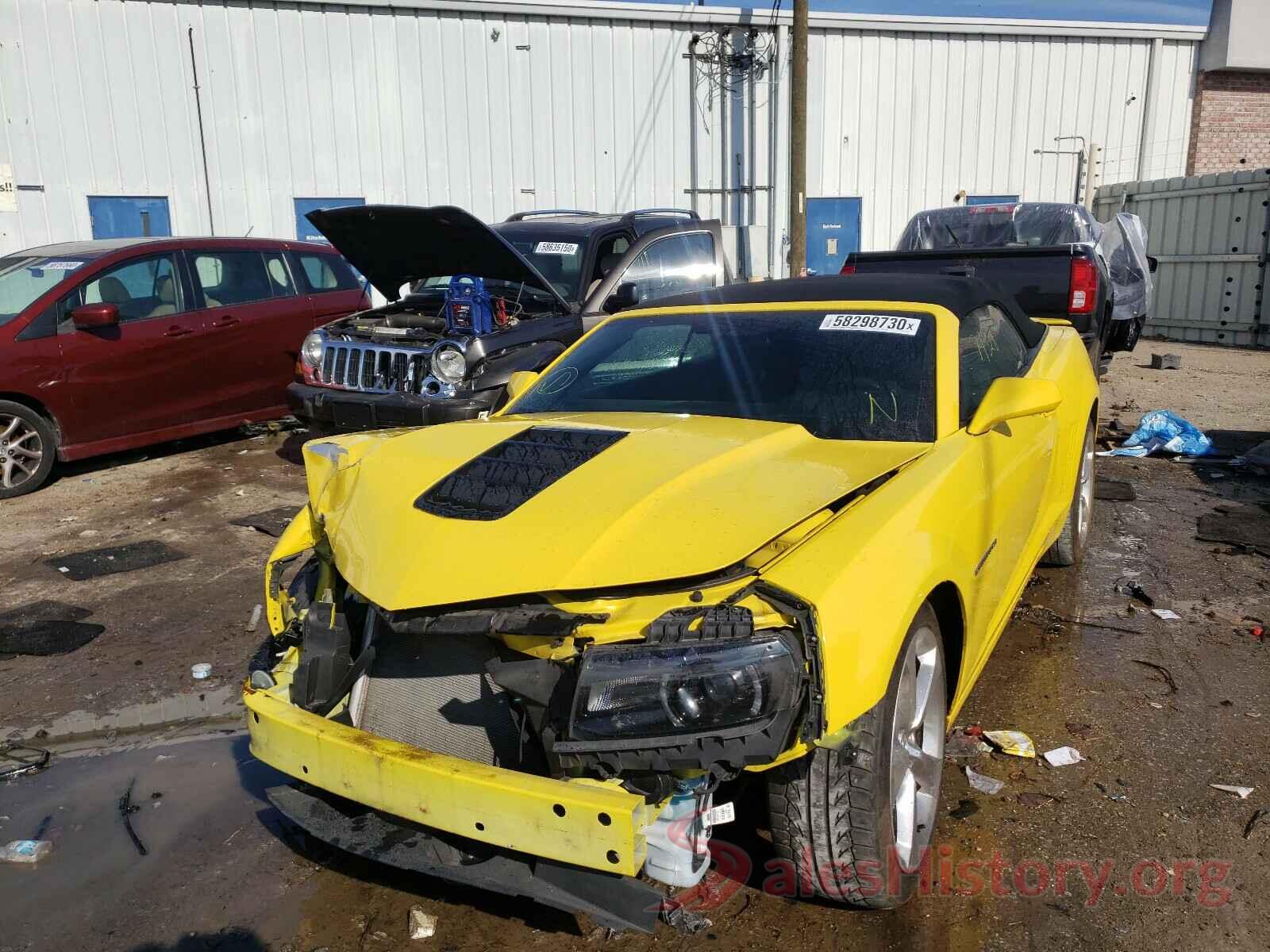 2G1FK3DJ7F9255714 2015 CHEVROLET CAMARO