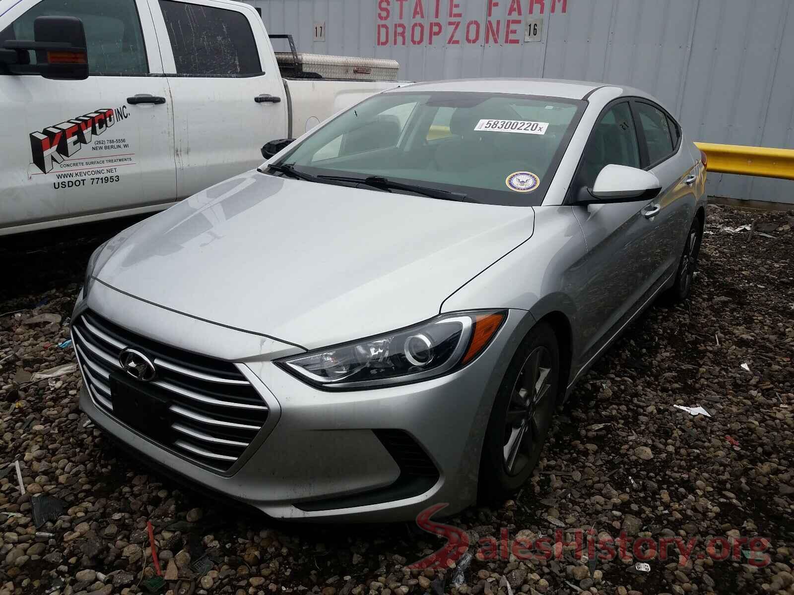 5NPD84LF6HH092070 2017 HYUNDAI ELANTRA