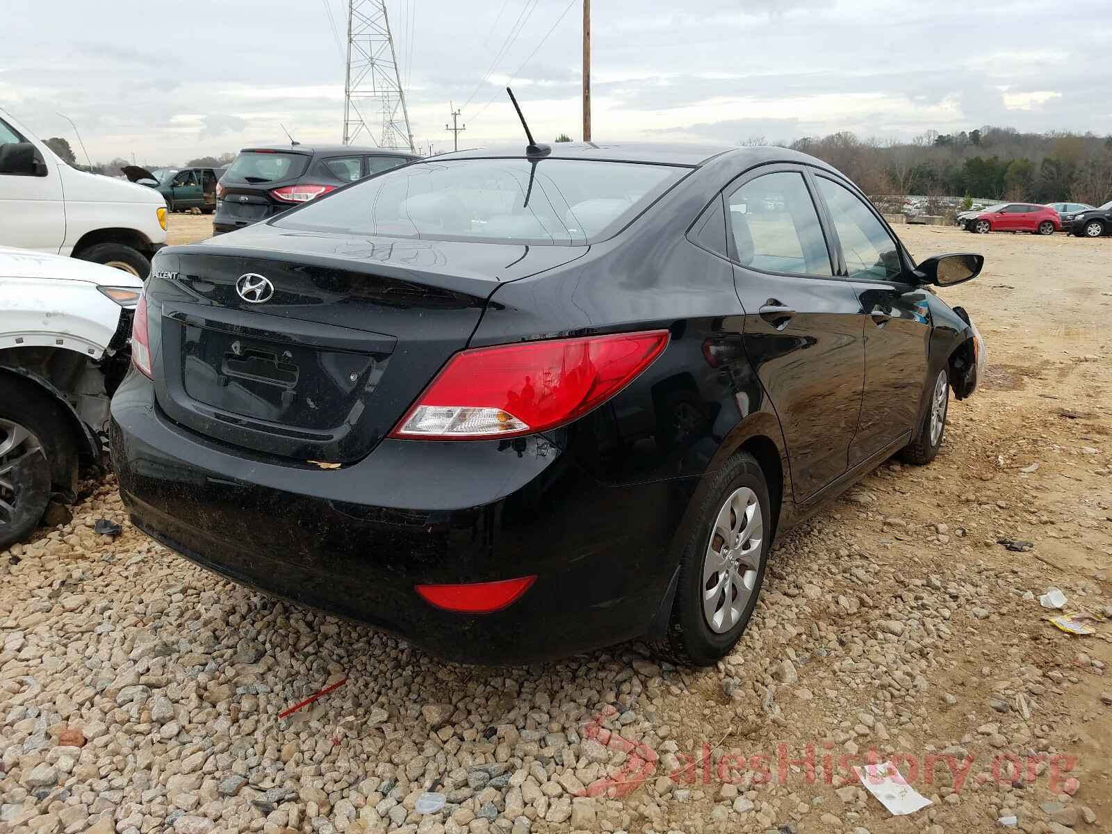 KMHCT4AE4GU094078 2016 HYUNDAI ACCENT