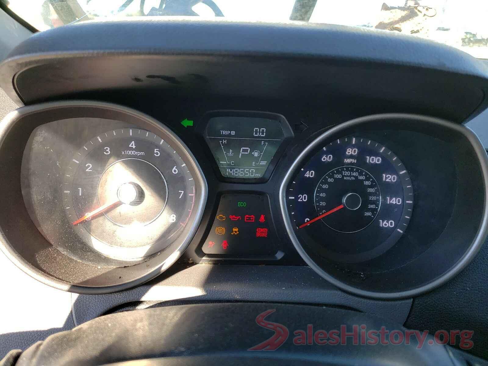 5NPDH4AE4GH706798 2016 HYUNDAI ELANTRA