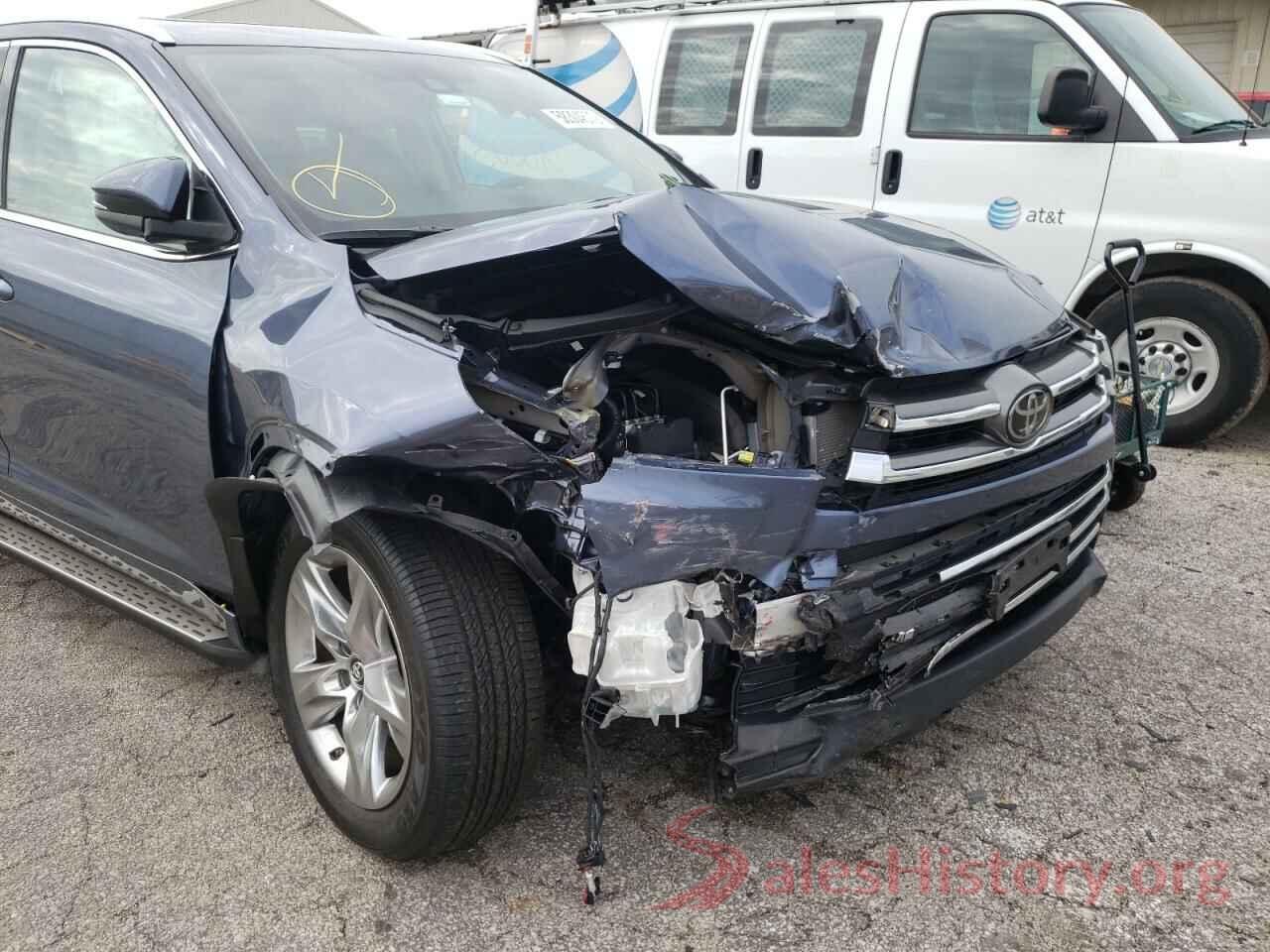 5TDDZRFH8JS873339 2018 TOYOTA HIGHLANDER