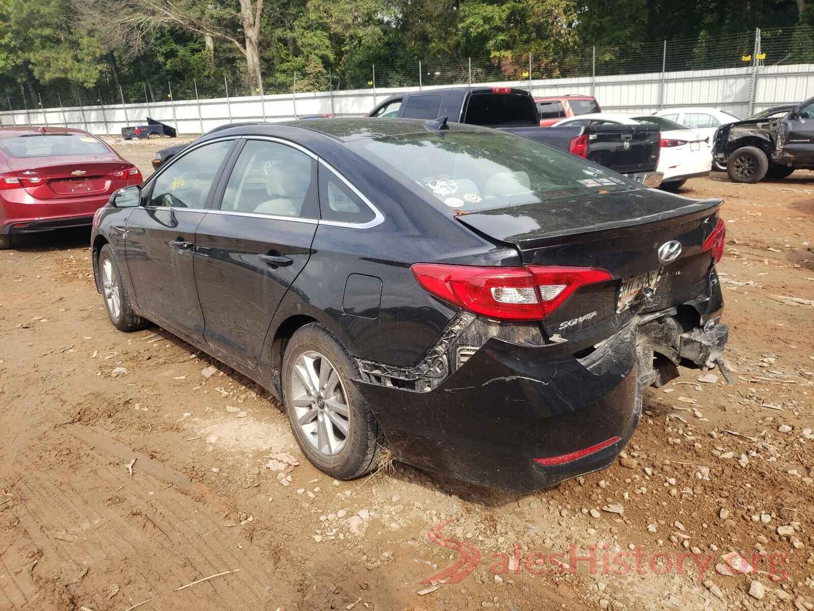 5NPE24AF4HH492539 2017 HYUNDAI SONATA