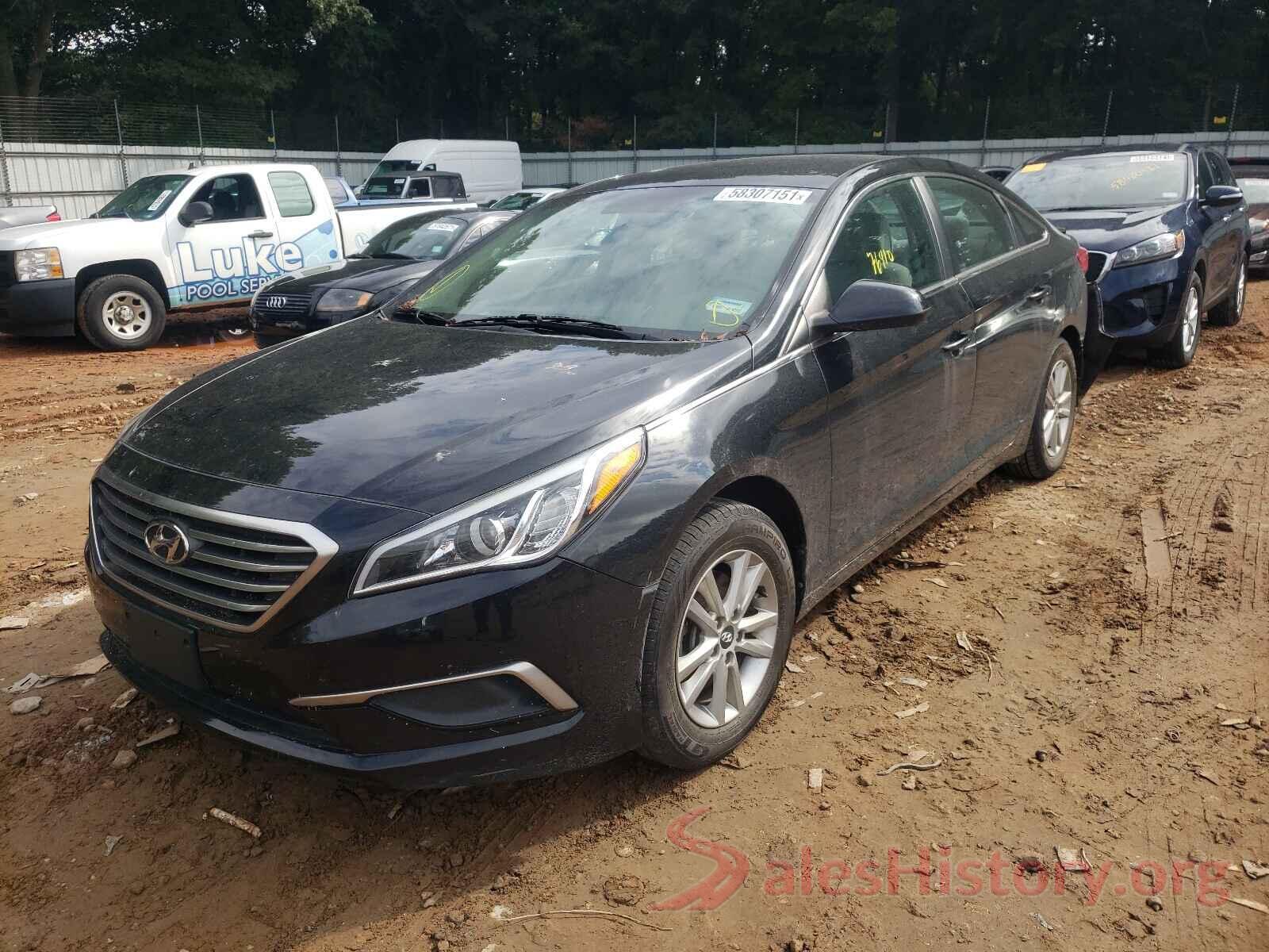 5NPE24AF4HH492539 2017 HYUNDAI SONATA