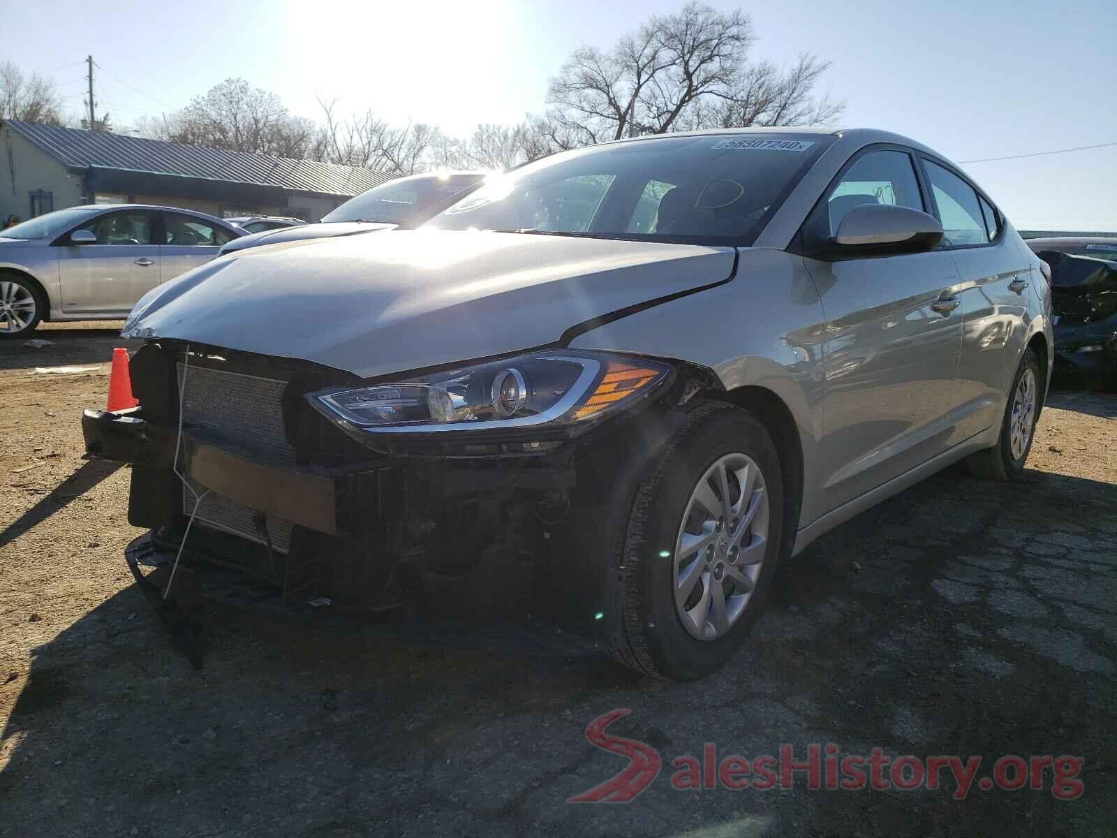 KMHD74LF2HU408536 2017 HYUNDAI ELANTRA