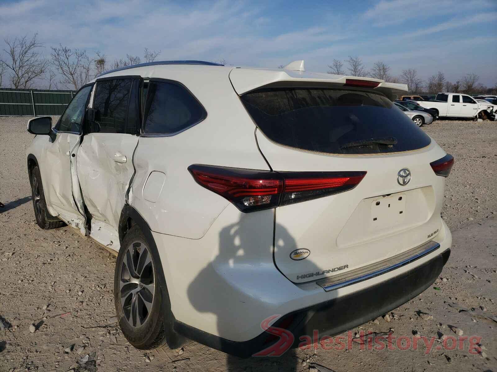 5TDGZRBH7LS507247 2020 TOYOTA HIGHLANDER