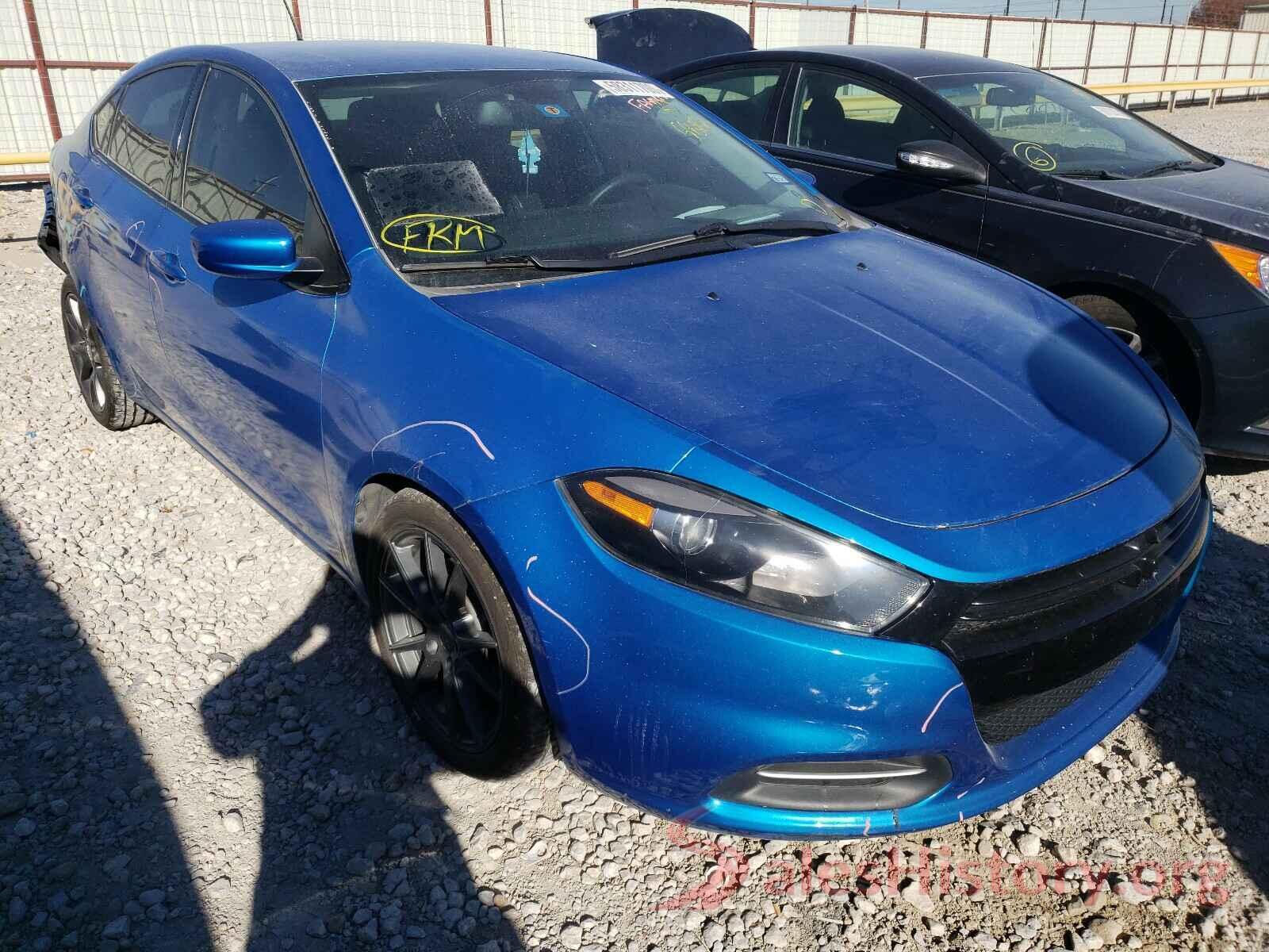 1C3CDFAA4GD555858 2016 DODGE DART