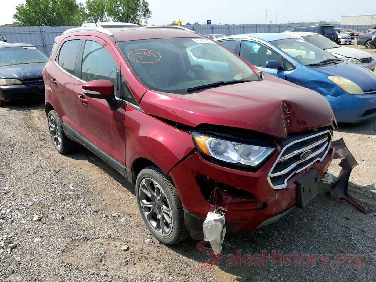 MAJ6S3KLXKC274441 2019 FORD ECOSPORT