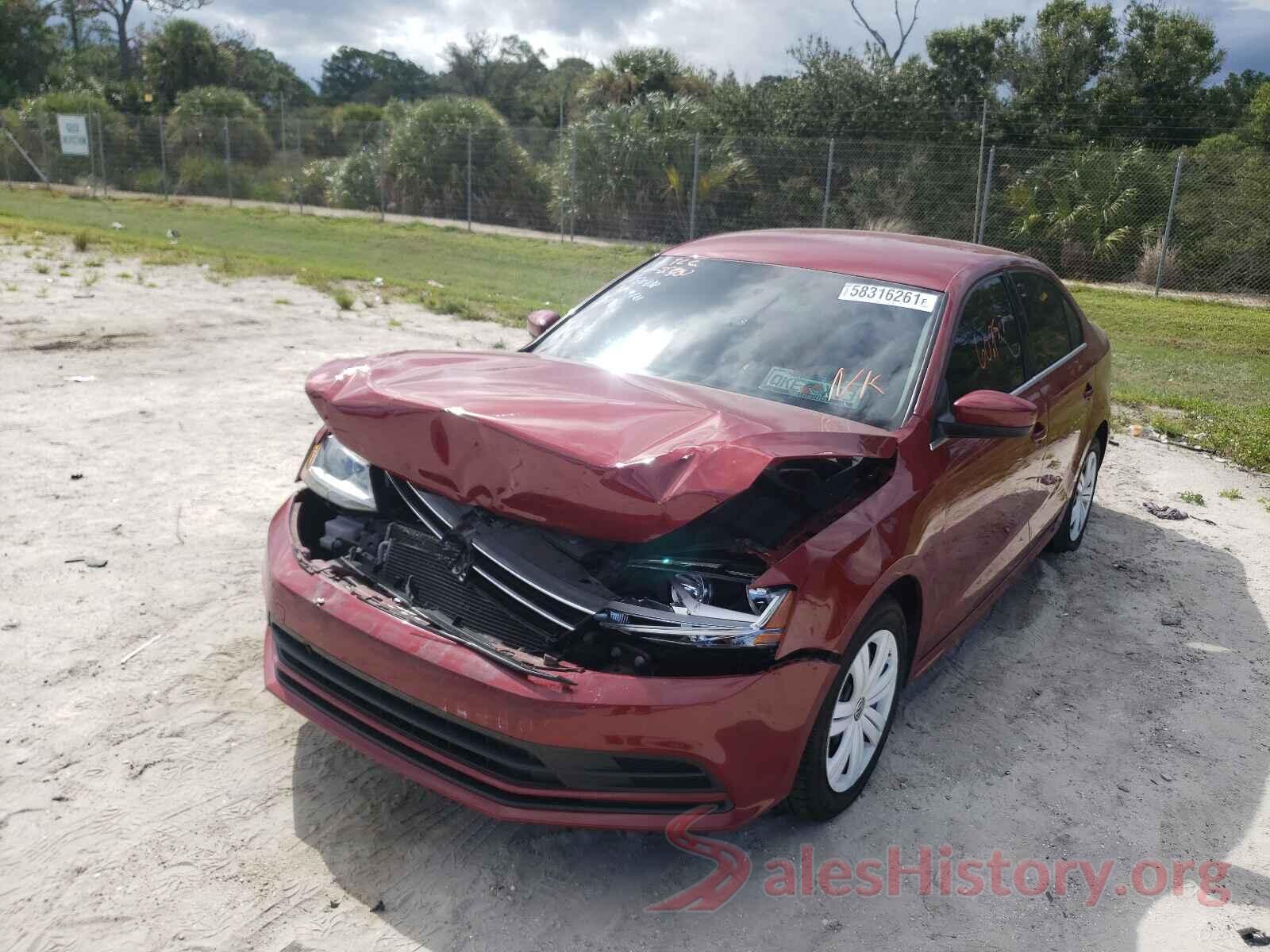 3VW167AJ3HM383036 2017 VOLKSWAGEN JETTA