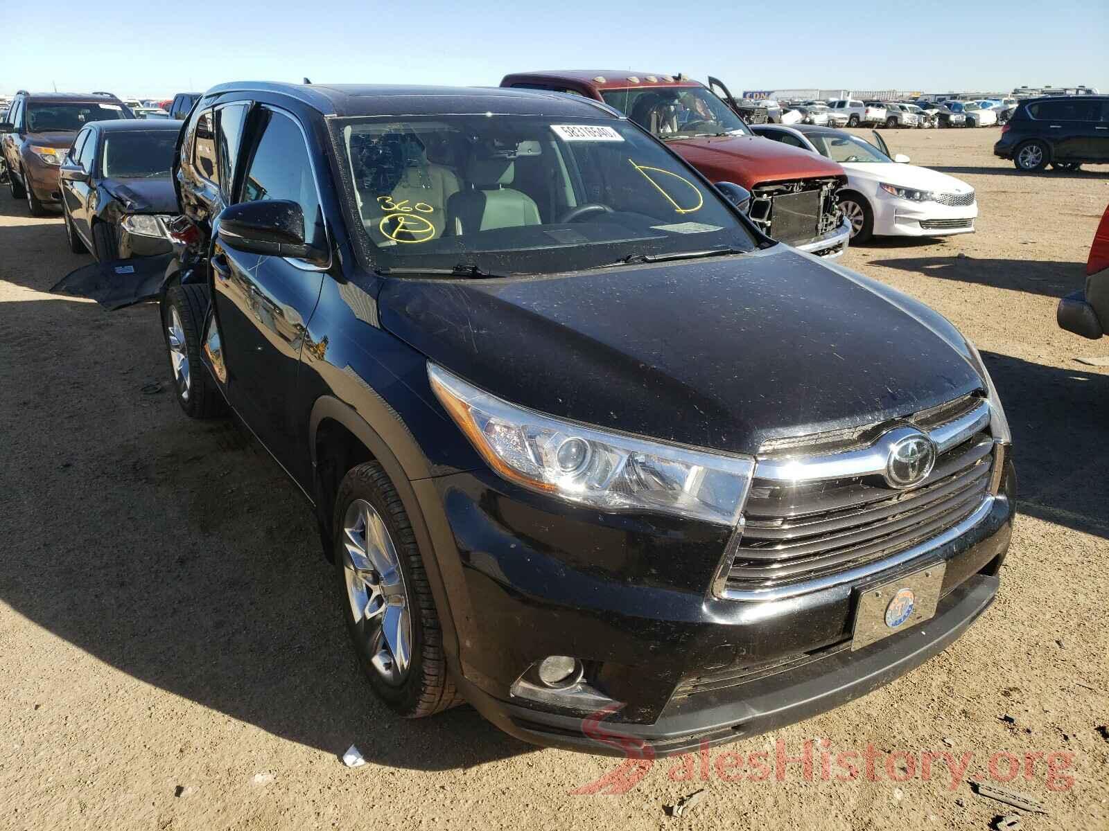 5TDDKRFH5GS227902 2016 TOYOTA HIGHLANDER