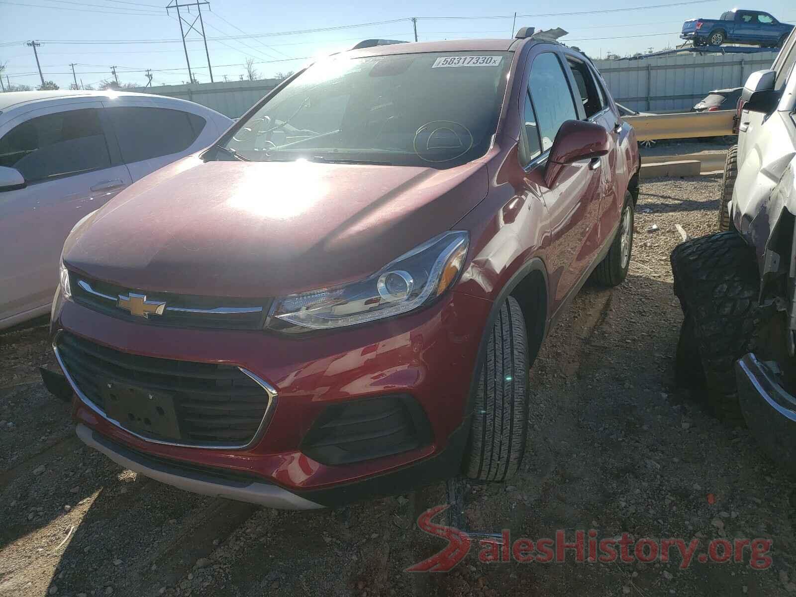 3GNCJPSB1KL217037 2019 CHEVROLET TRAX