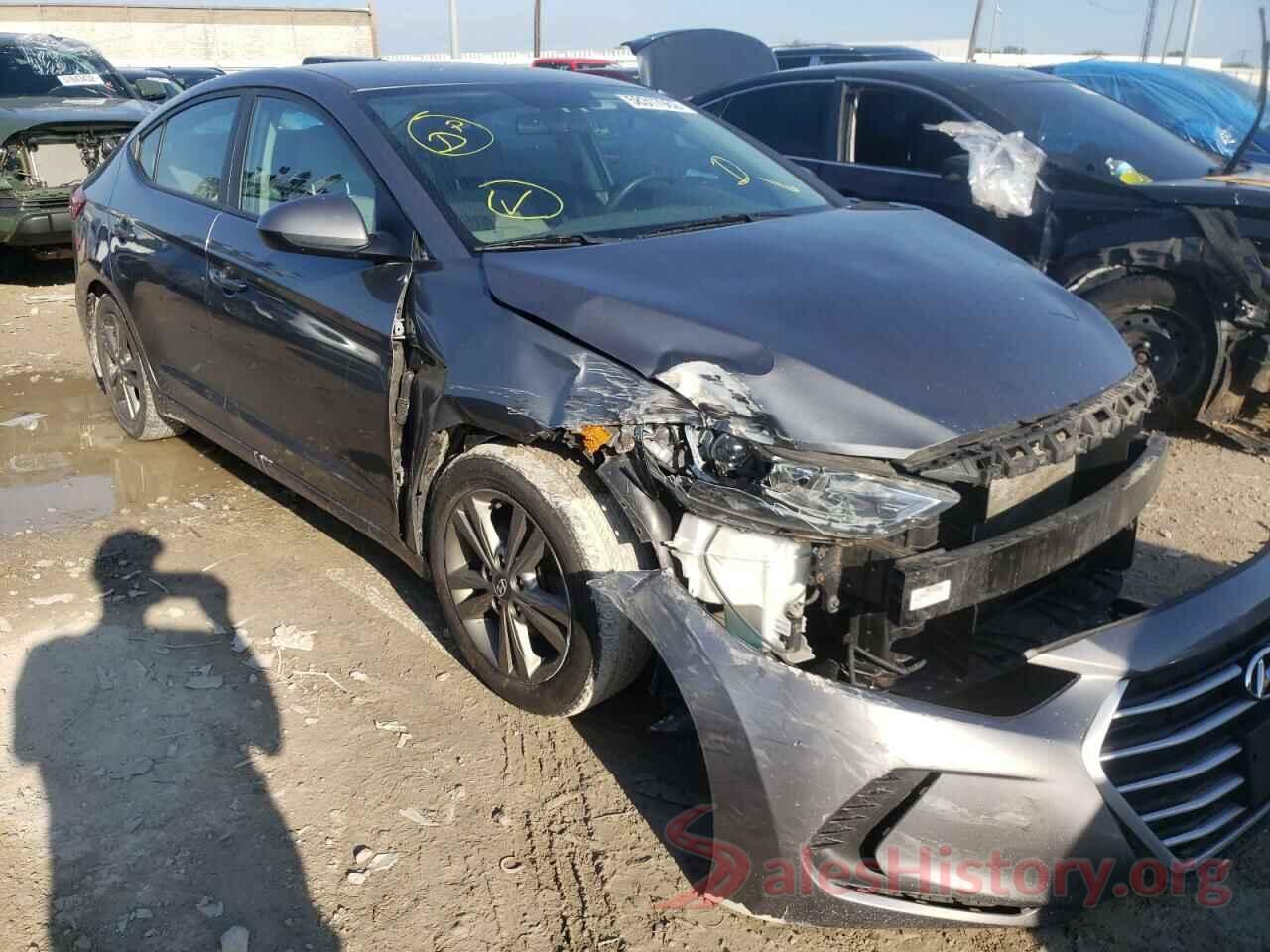 5NPD84LF5JH296705 2018 HYUNDAI ELANTRA