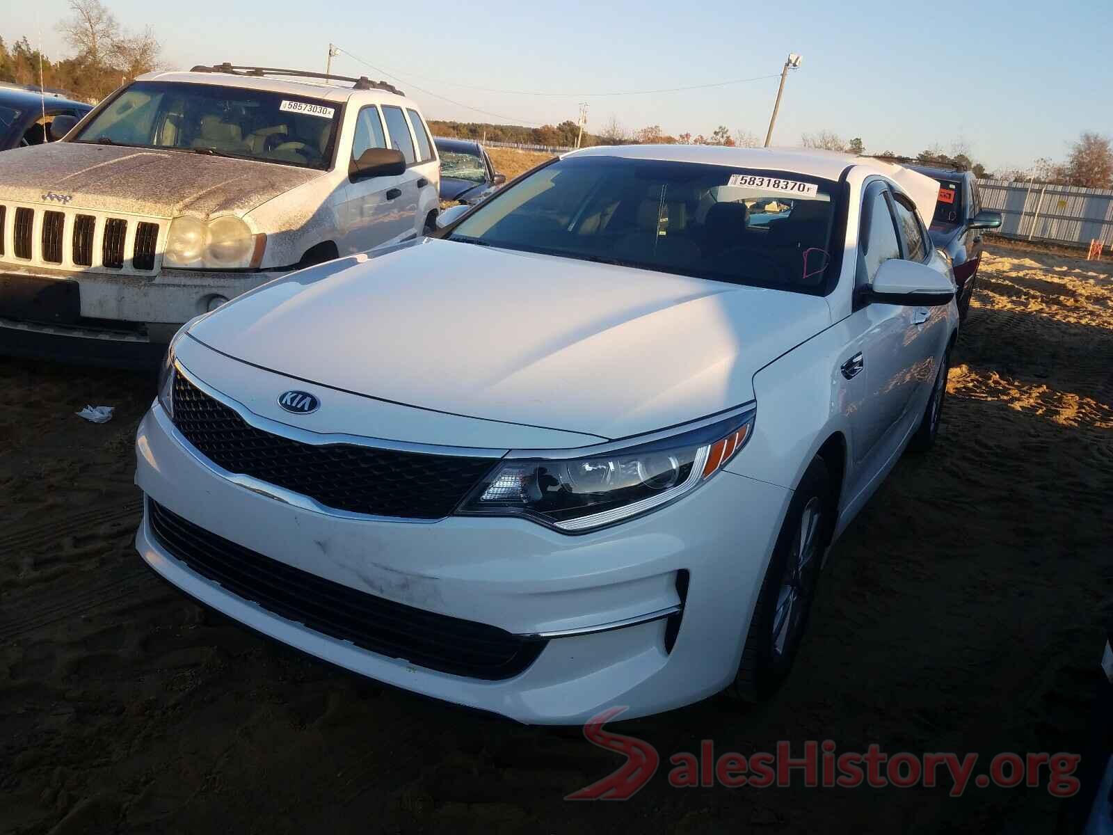 KNAGT4L37G5101257 2016 KIA OPTIMA