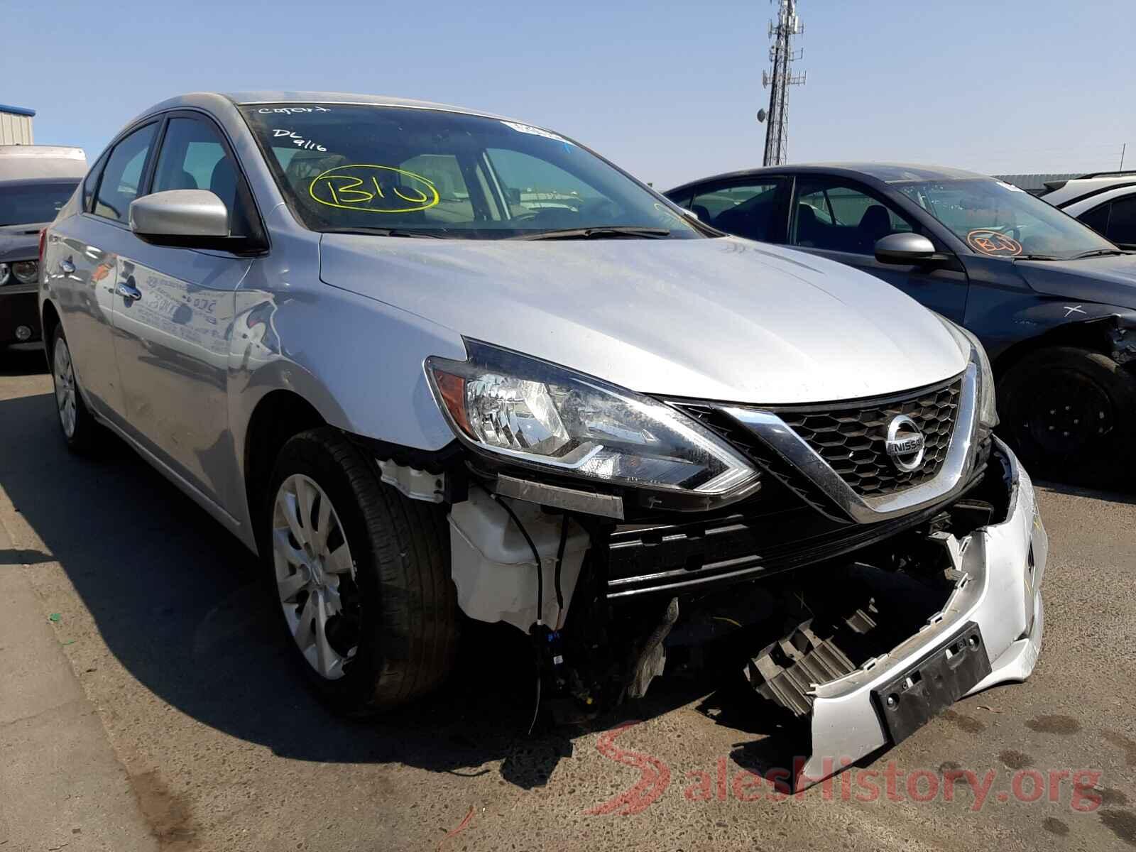 3N1AB7APXKY312339 2019 NISSAN SENTRA