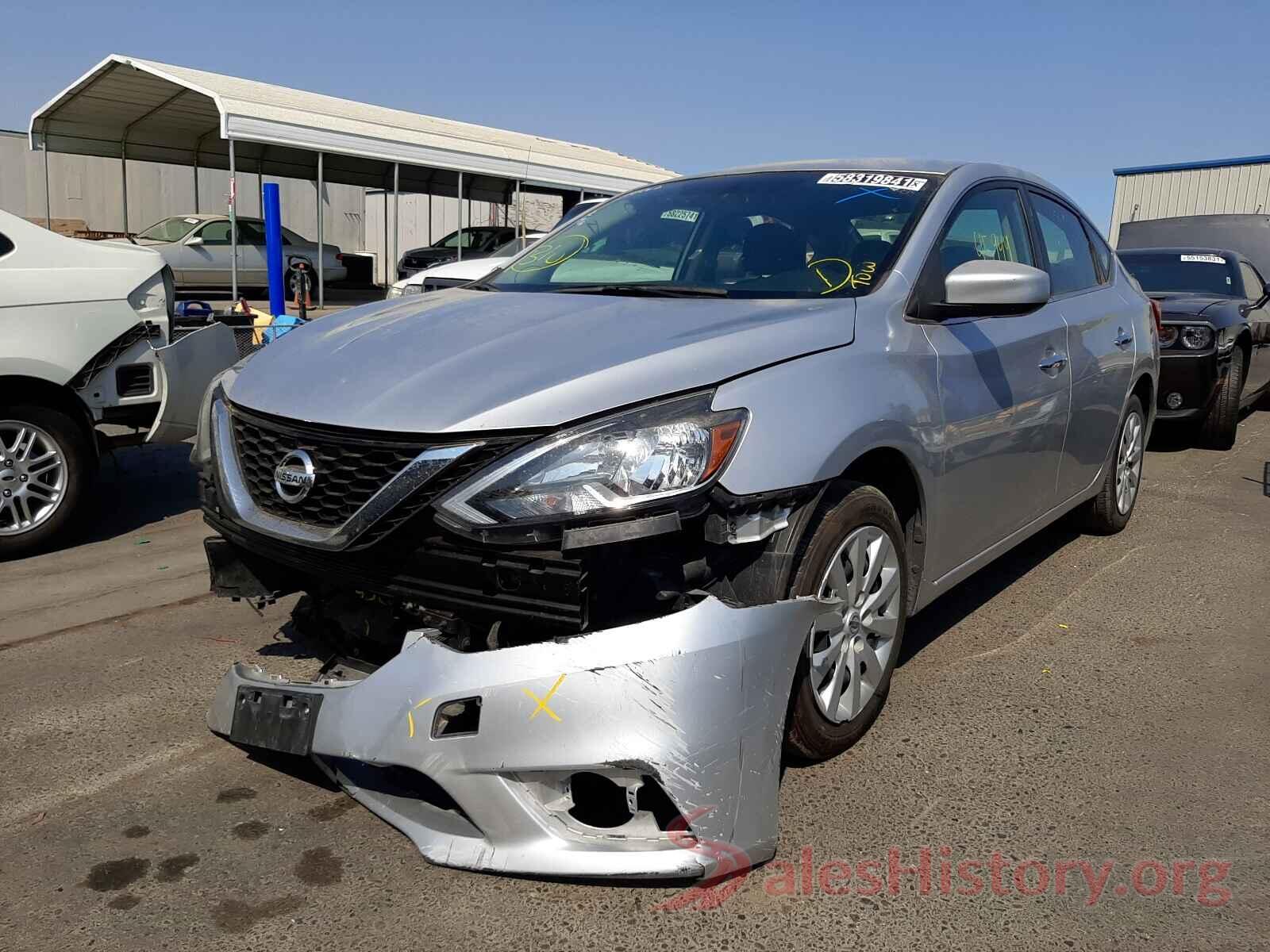 3N1AB7APXKY312339 2019 NISSAN SENTRA