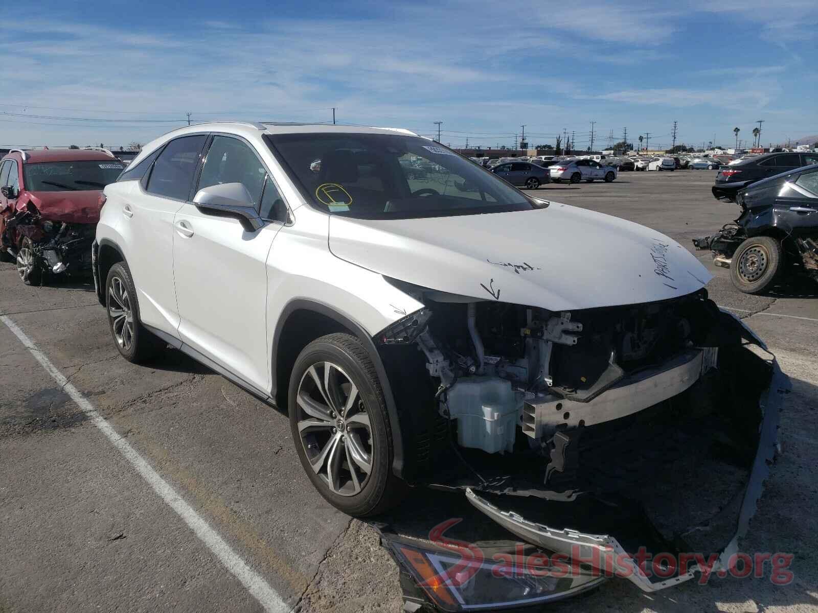 2T2ZZMCAXJC109268 2018 LEXUS RX350