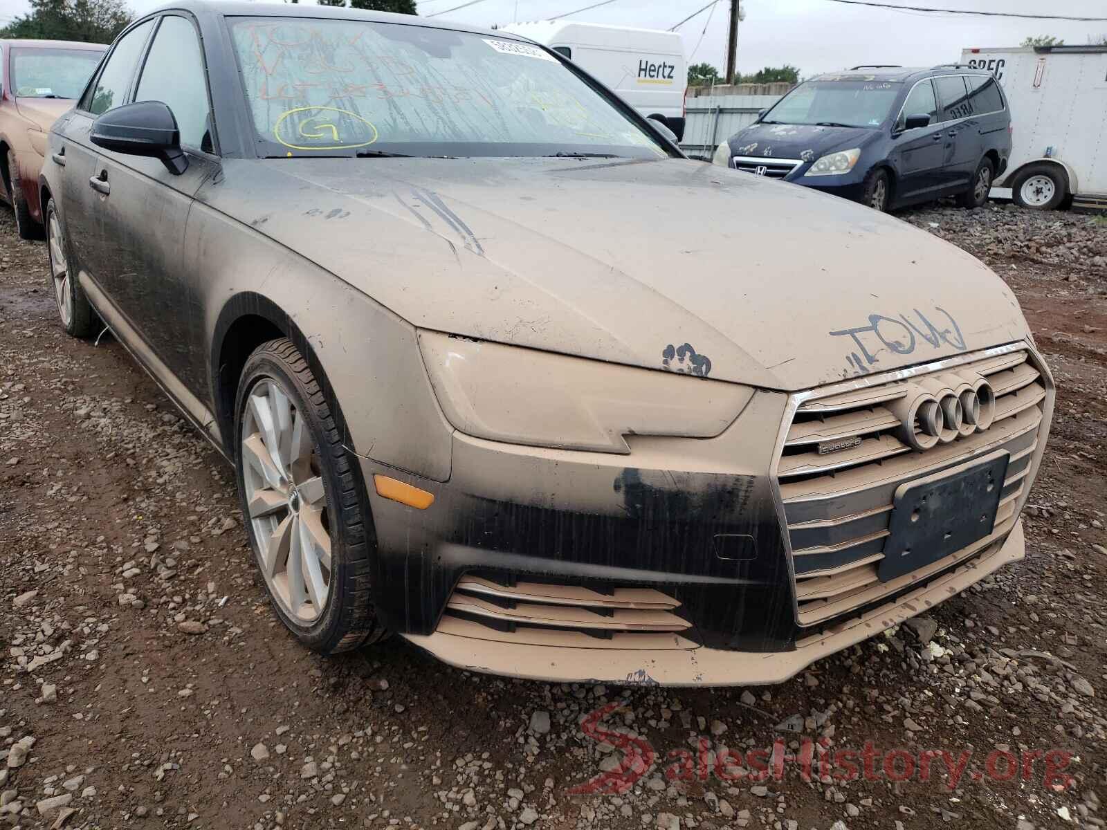 WAUANAF47HN038035 2017 AUDI A4