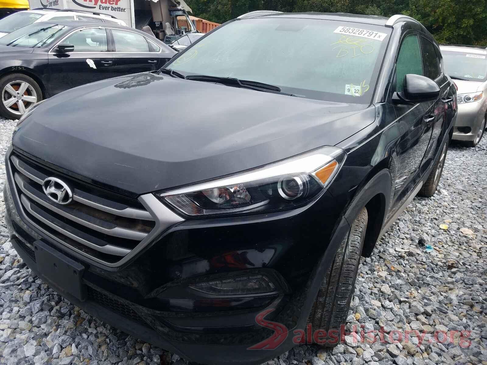 KM8J3CA47HU538189 2017 HYUNDAI TUCSON