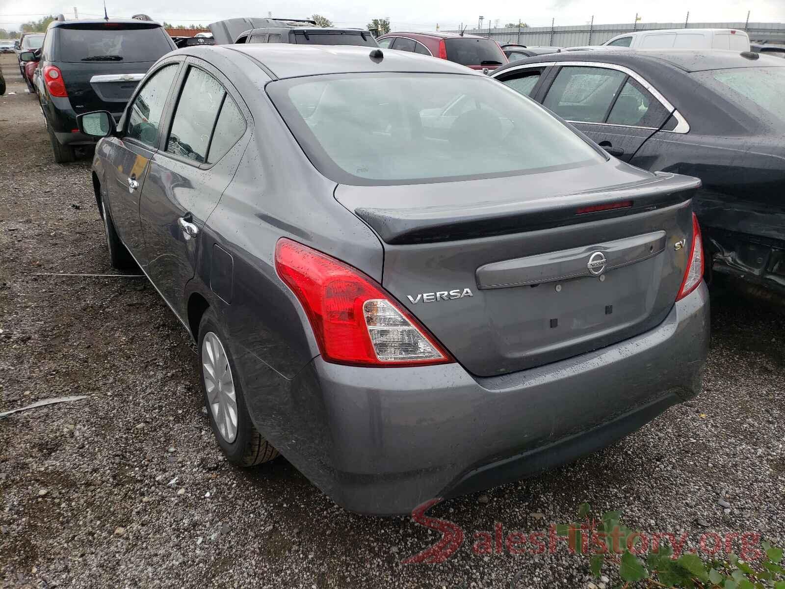 3N1CN7AP0KL870942 2019 NISSAN VERSA