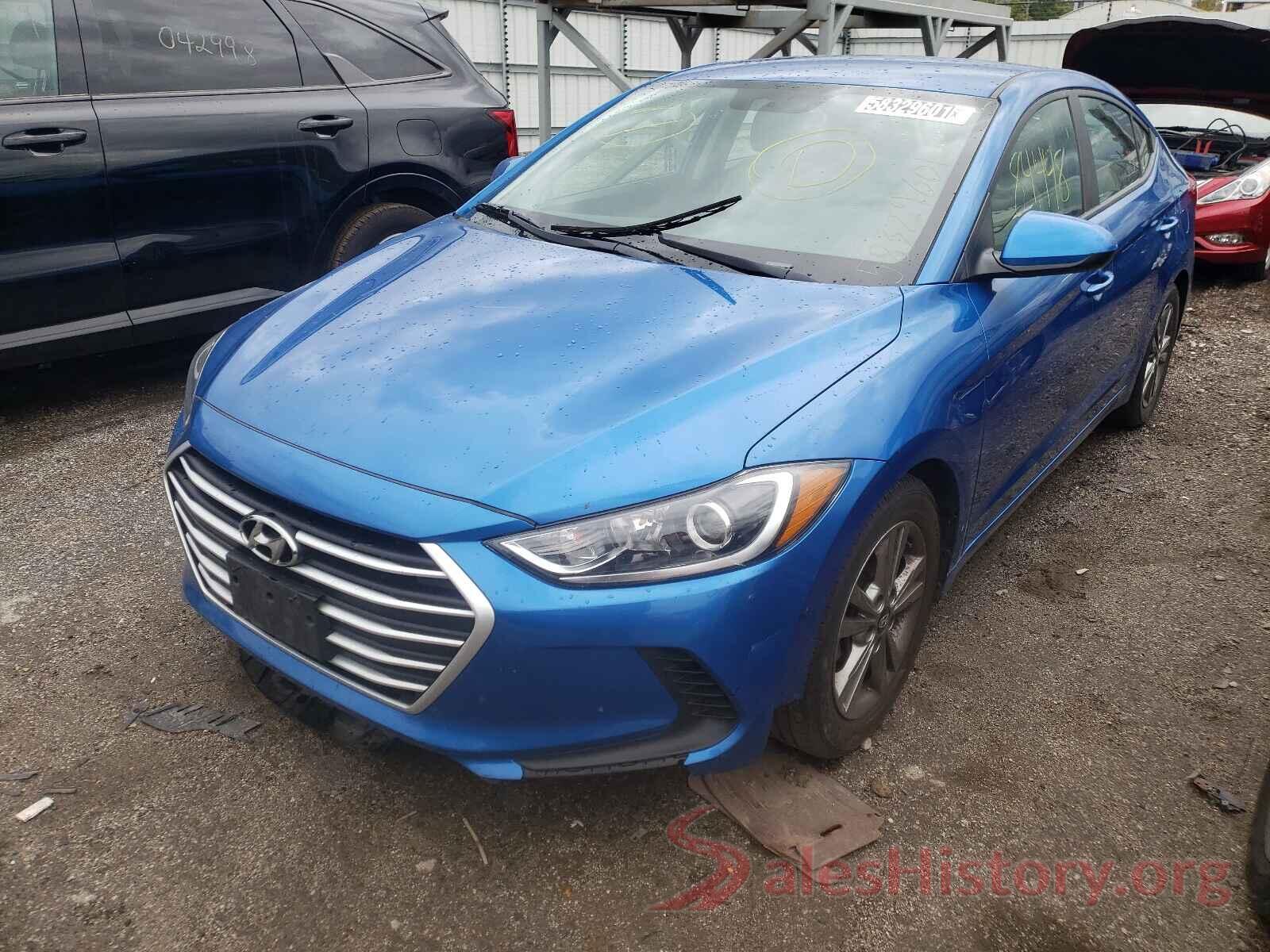 5NPD84LF2JH319888 2018 HYUNDAI ELANTRA