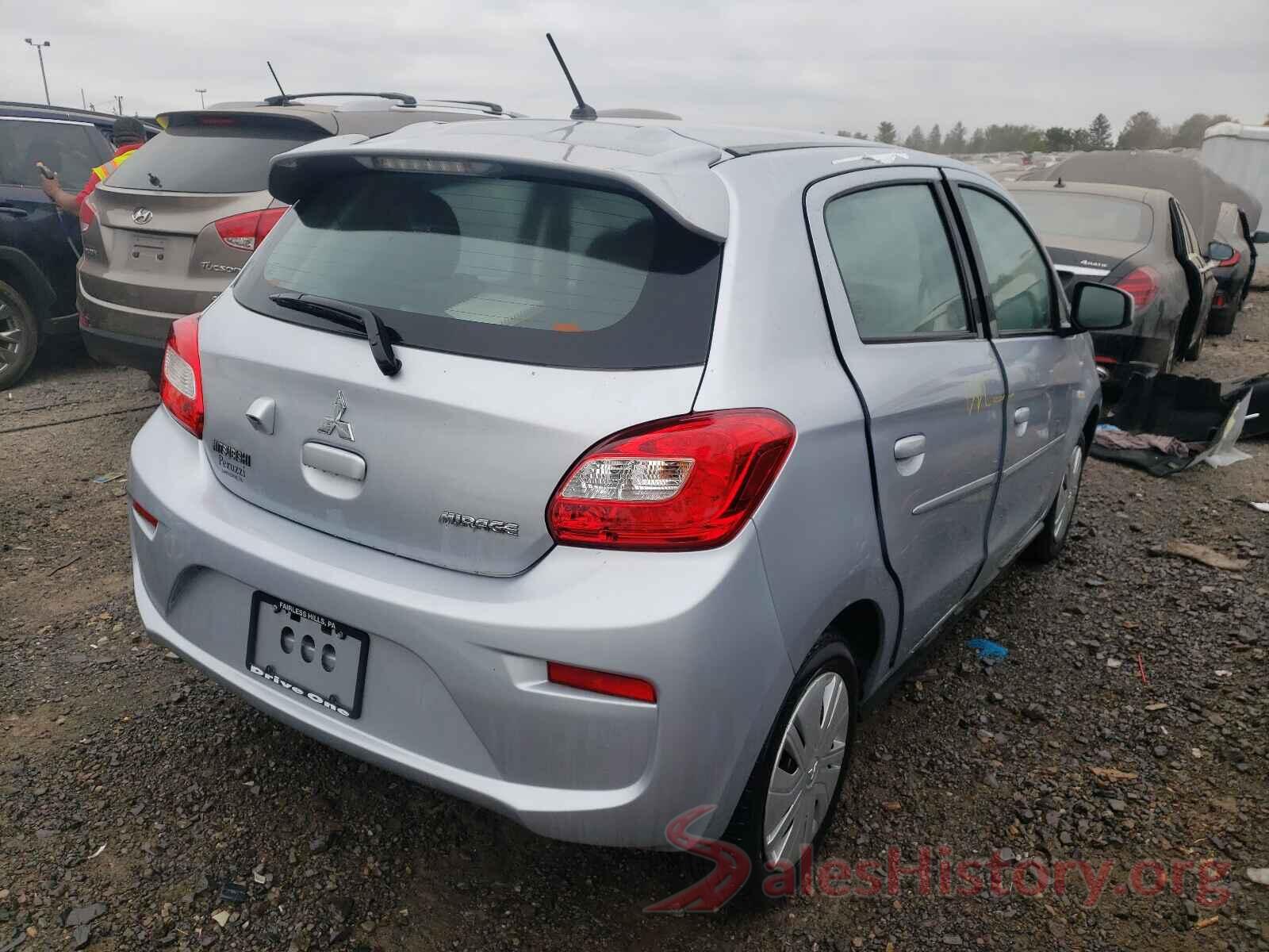 ML32A3HJ8JH010642 2018 MITSUBISHI MIRAGE