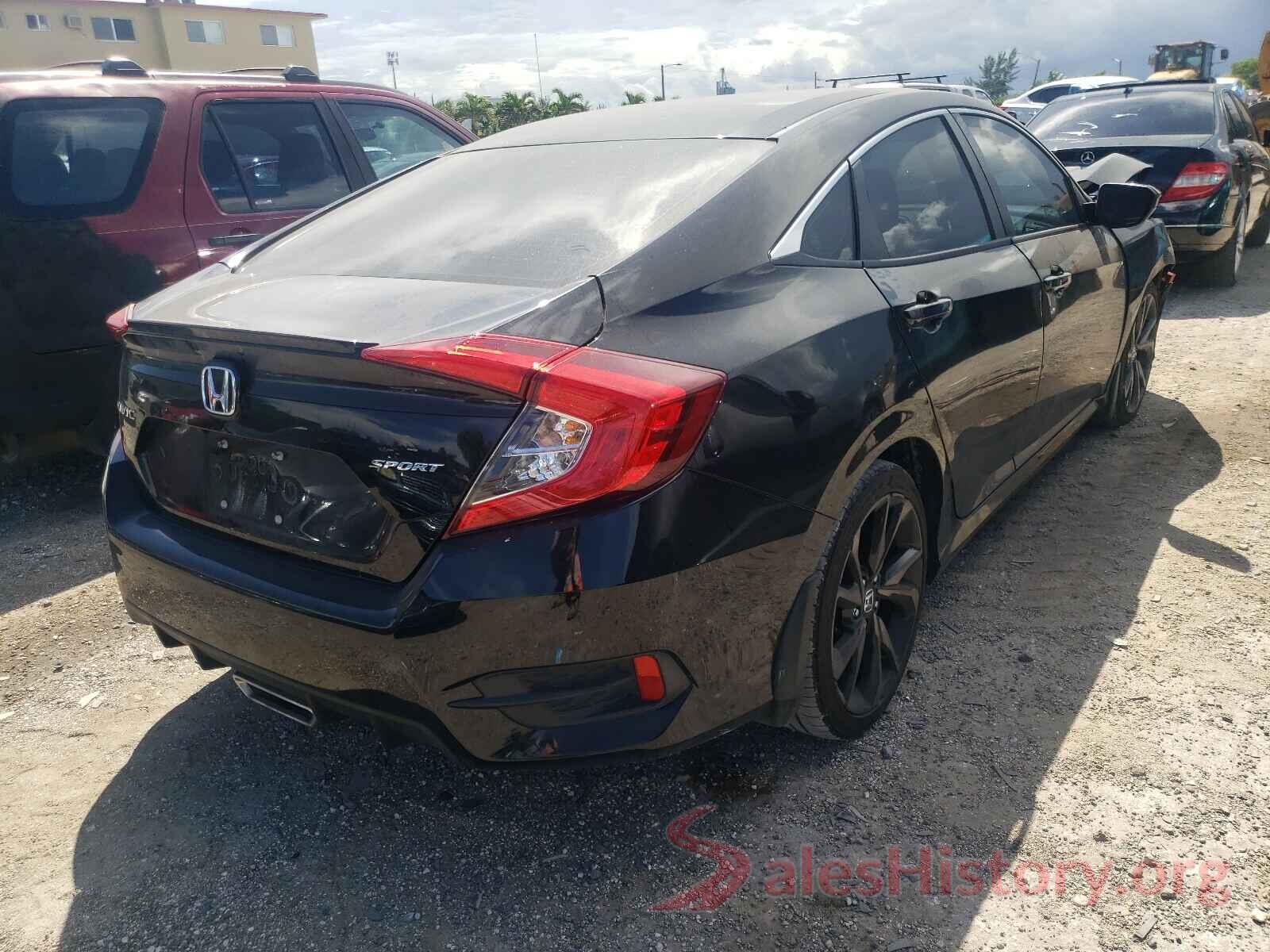 19XFC2F8XLE004644 2020 HONDA CIVIC