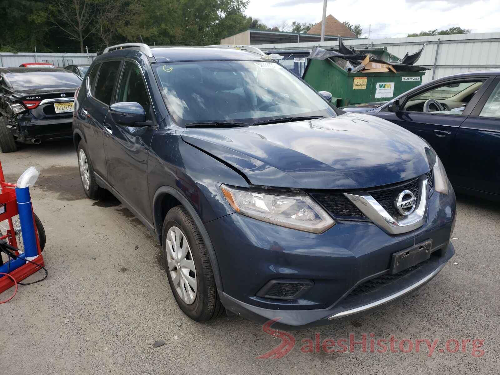 KNMAT2MV3GP720083 2016 NISSAN ROGUE