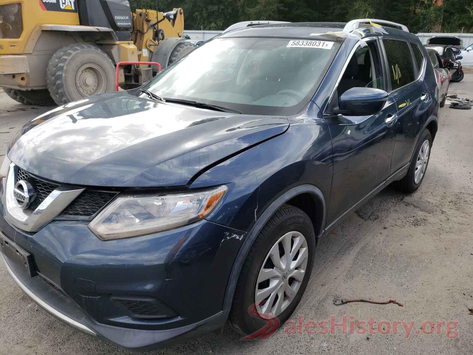 KNMAT2MV3GP720083 2016 NISSAN ROGUE