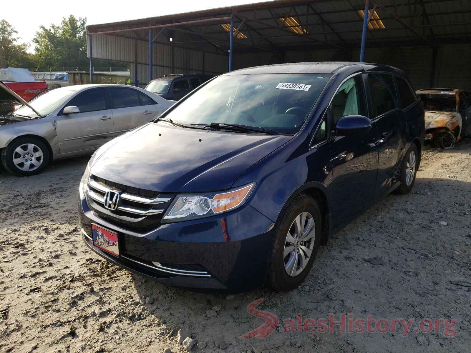 5FNRL5H37GB099566 2016 HONDA ODYSSEY