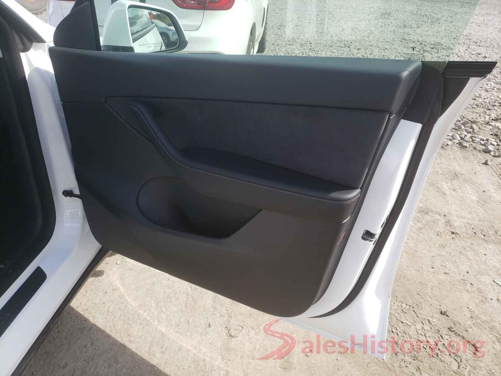 5YJYGDEE3MF255761 2021 TESLA MODEL Y