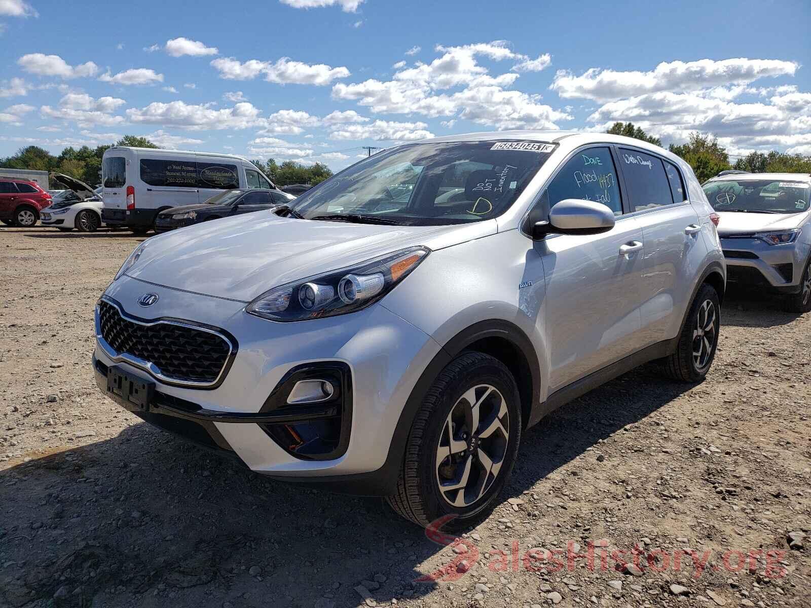 KNDPMCAC7M7864487 2021 KIA SPORTAGE