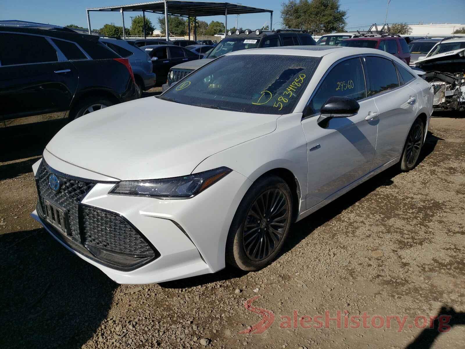 4T1B21FB1KU005989 2019 TOYOTA AVALON