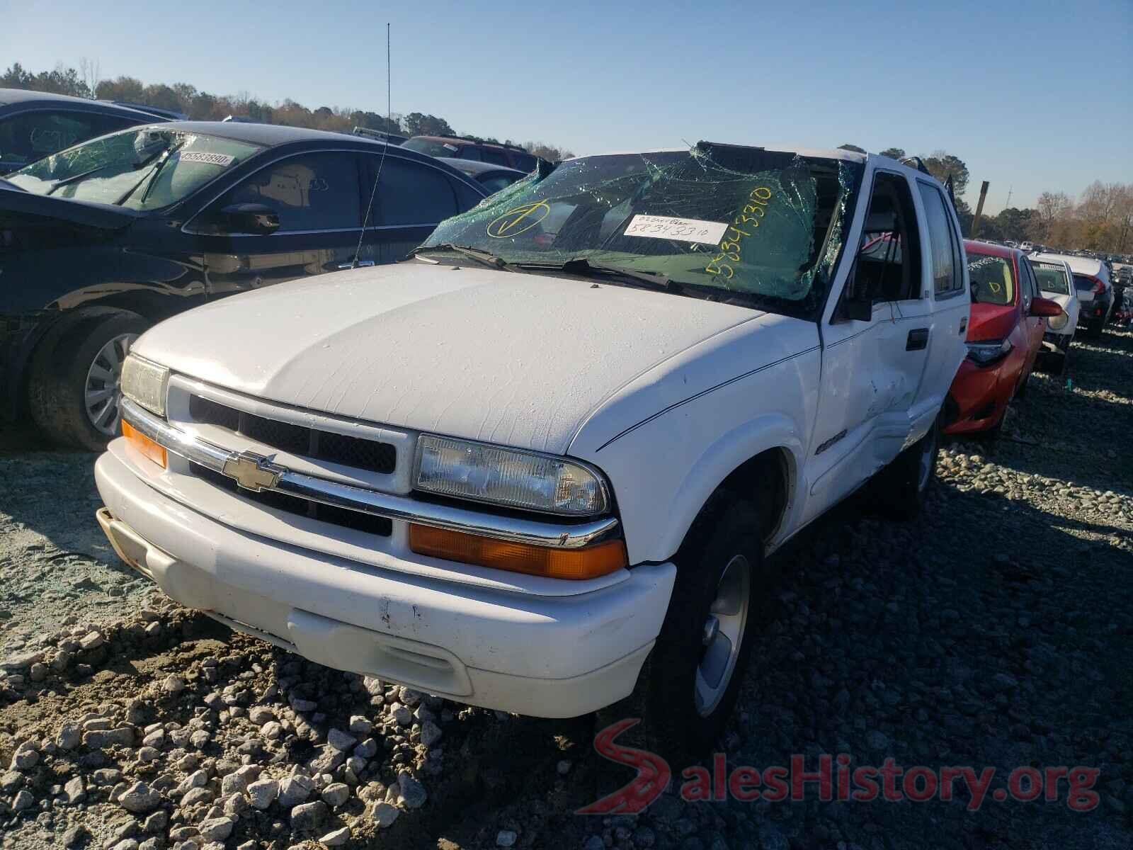 1GNCS13W32K110651 2002 CHEVROLET BLAZER