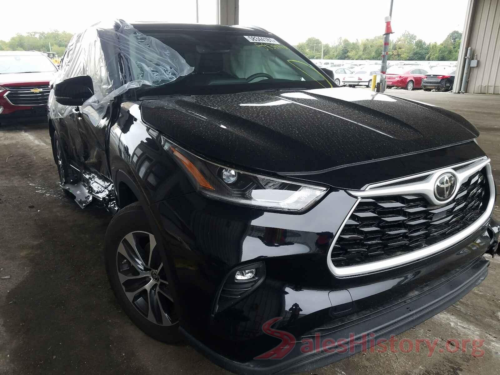 5TDGZRBH8MS076077 2021 TOYOTA HIGHLANDER