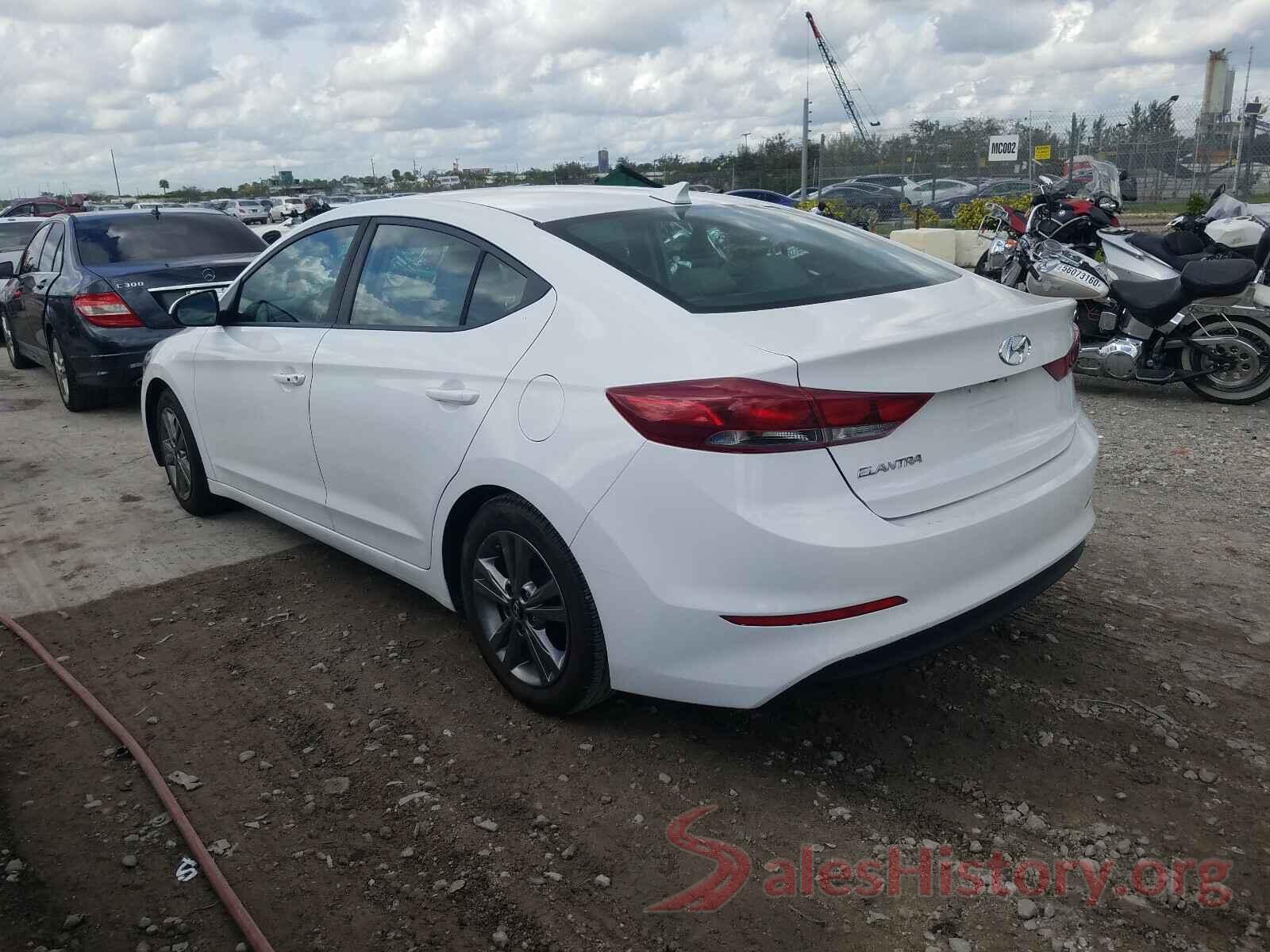 5NPD84LF2HH020850 2017 HYUNDAI ELANTRA