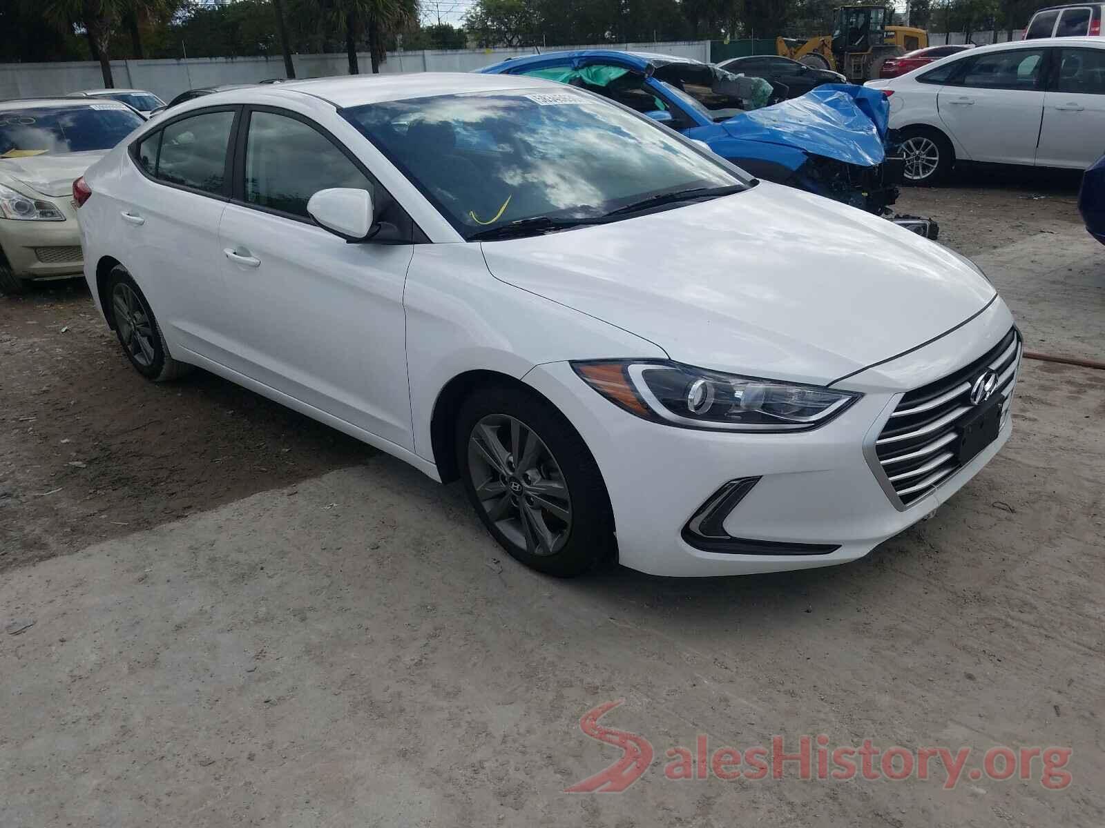 5NPD84LF2HH020850 2017 HYUNDAI ELANTRA