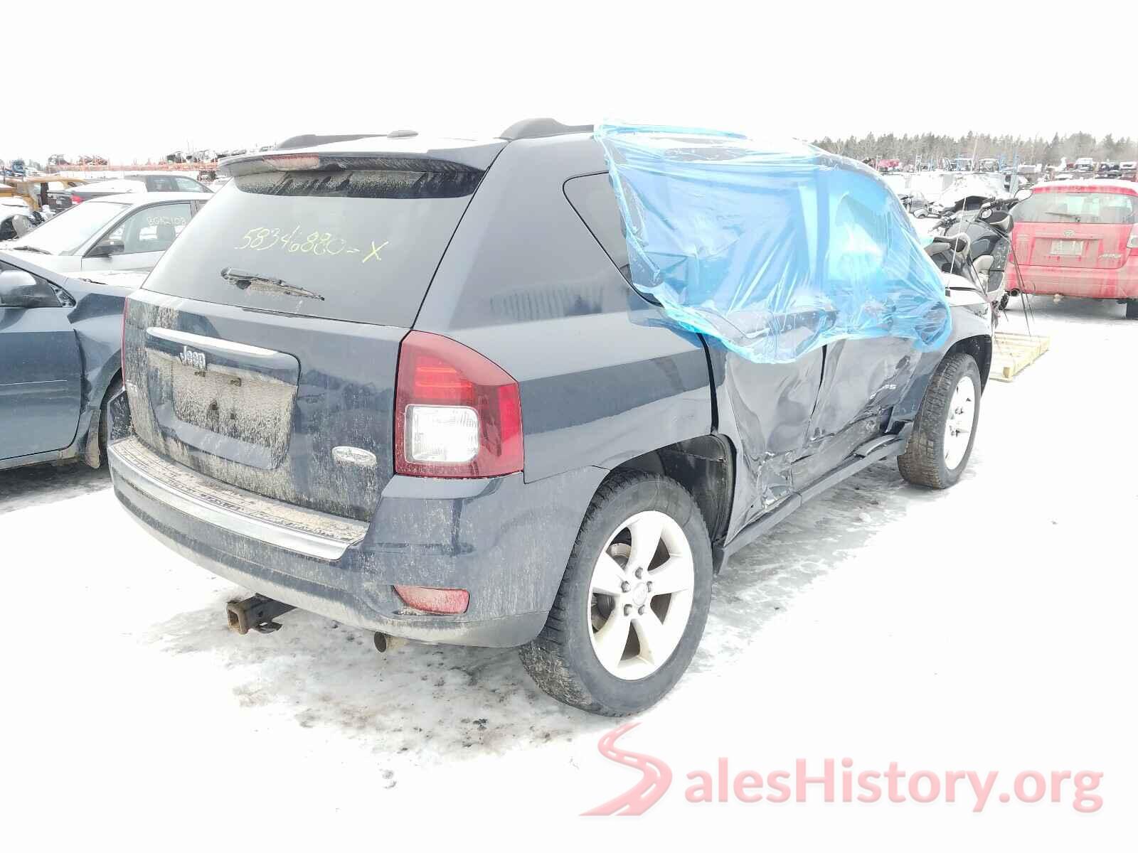 1C4NJDAB1GD585622 2016 JEEP COMPASS