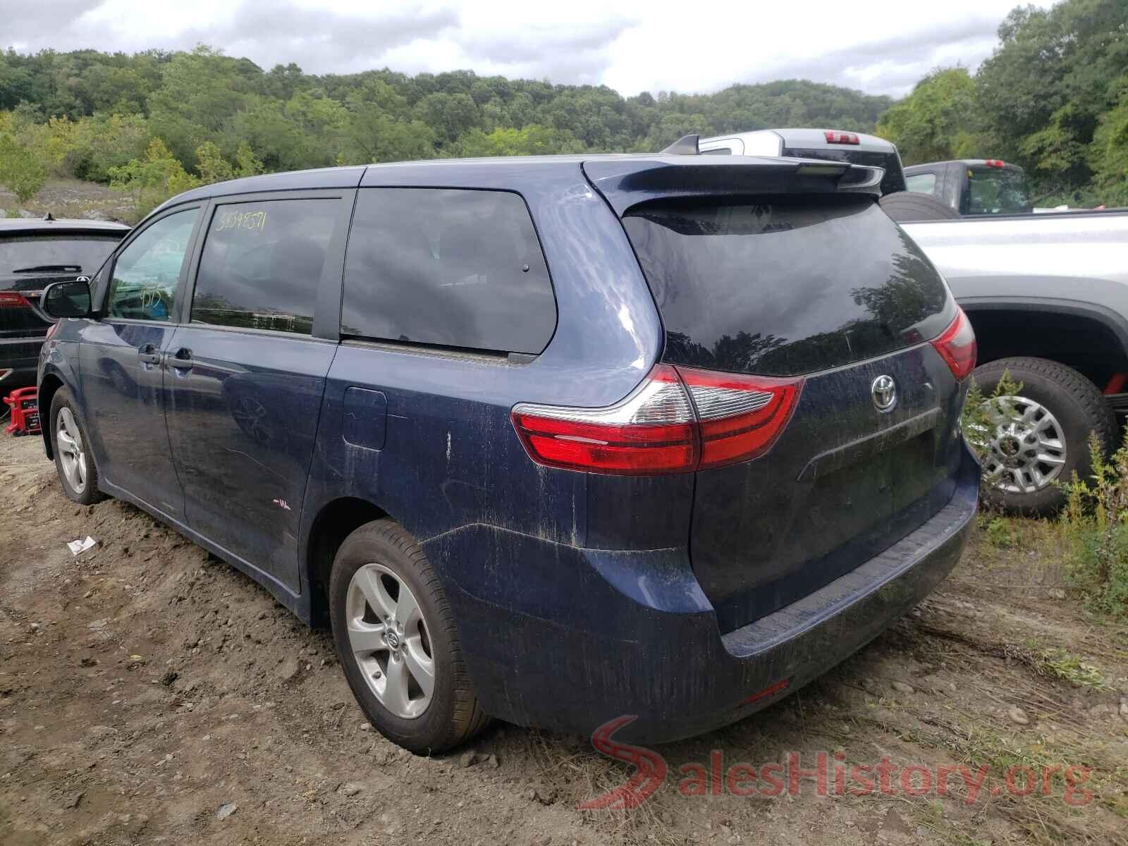 5TDZZ3DC5LS022631 2020 TOYOTA SIENNA