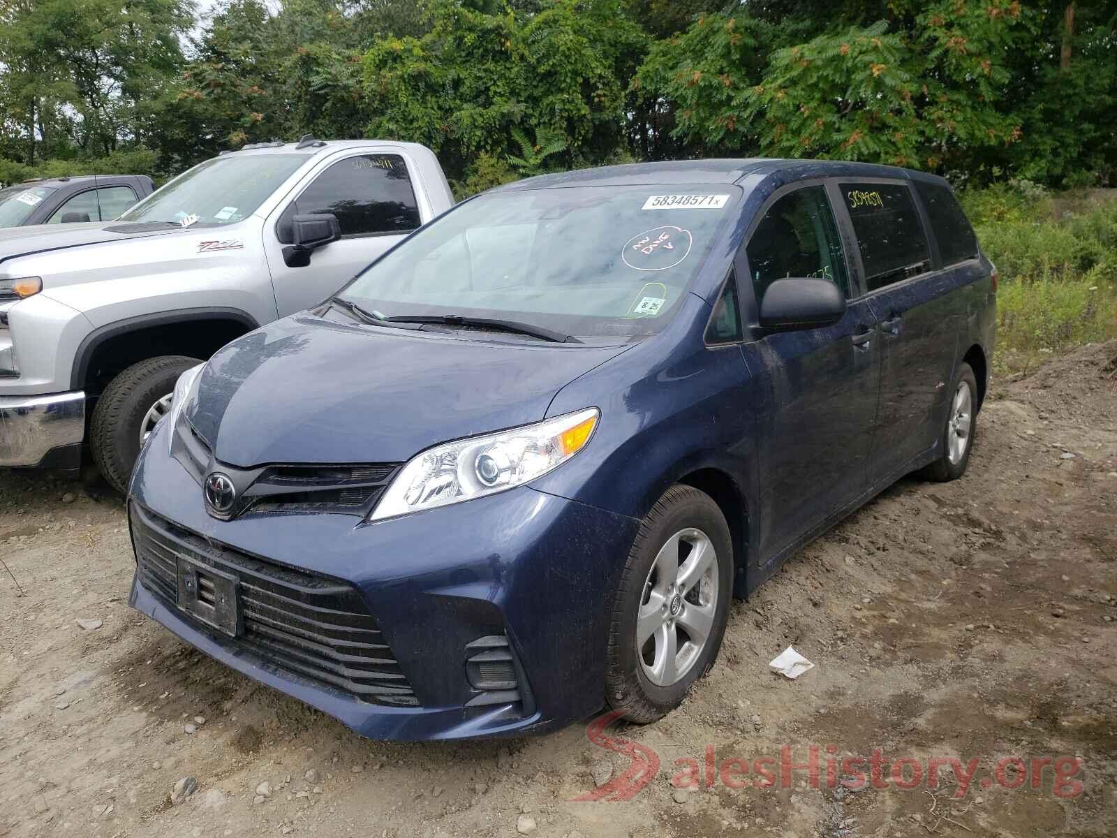 5TDZZ3DC5LS022631 2020 TOYOTA SIENNA