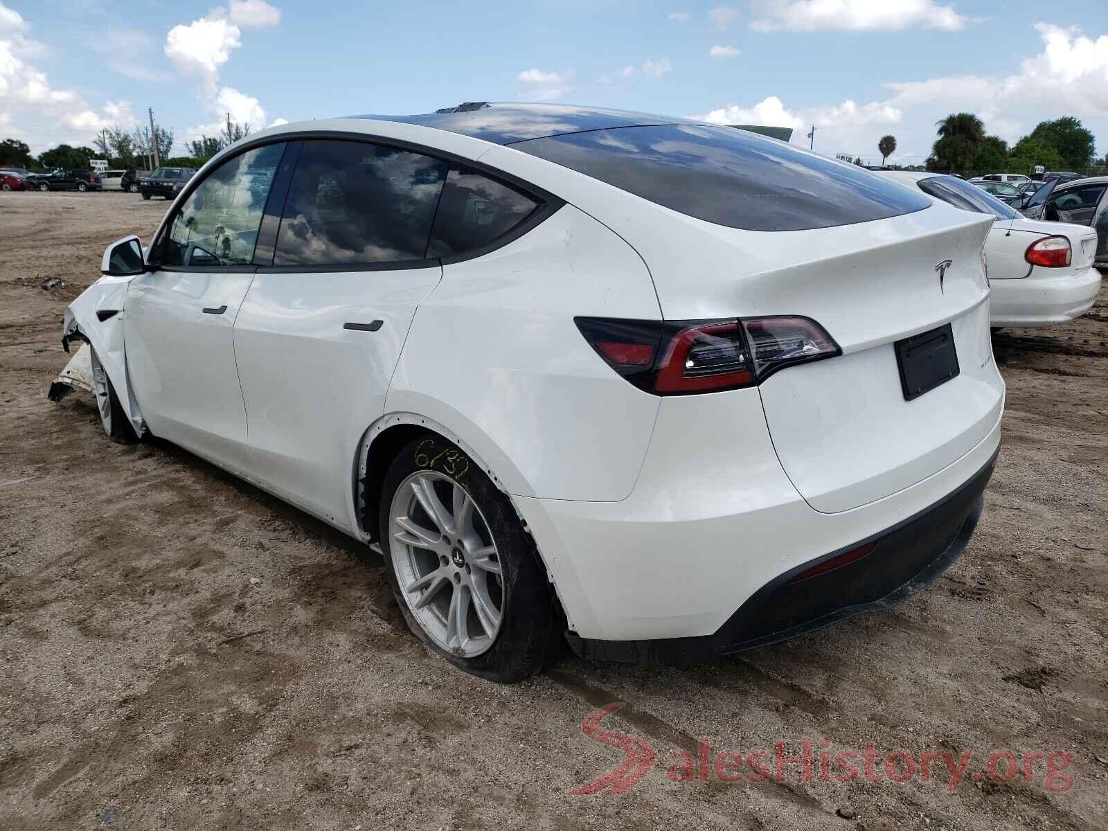 5YJYGDEE9LF017119 2020 TESLA MODEL Y