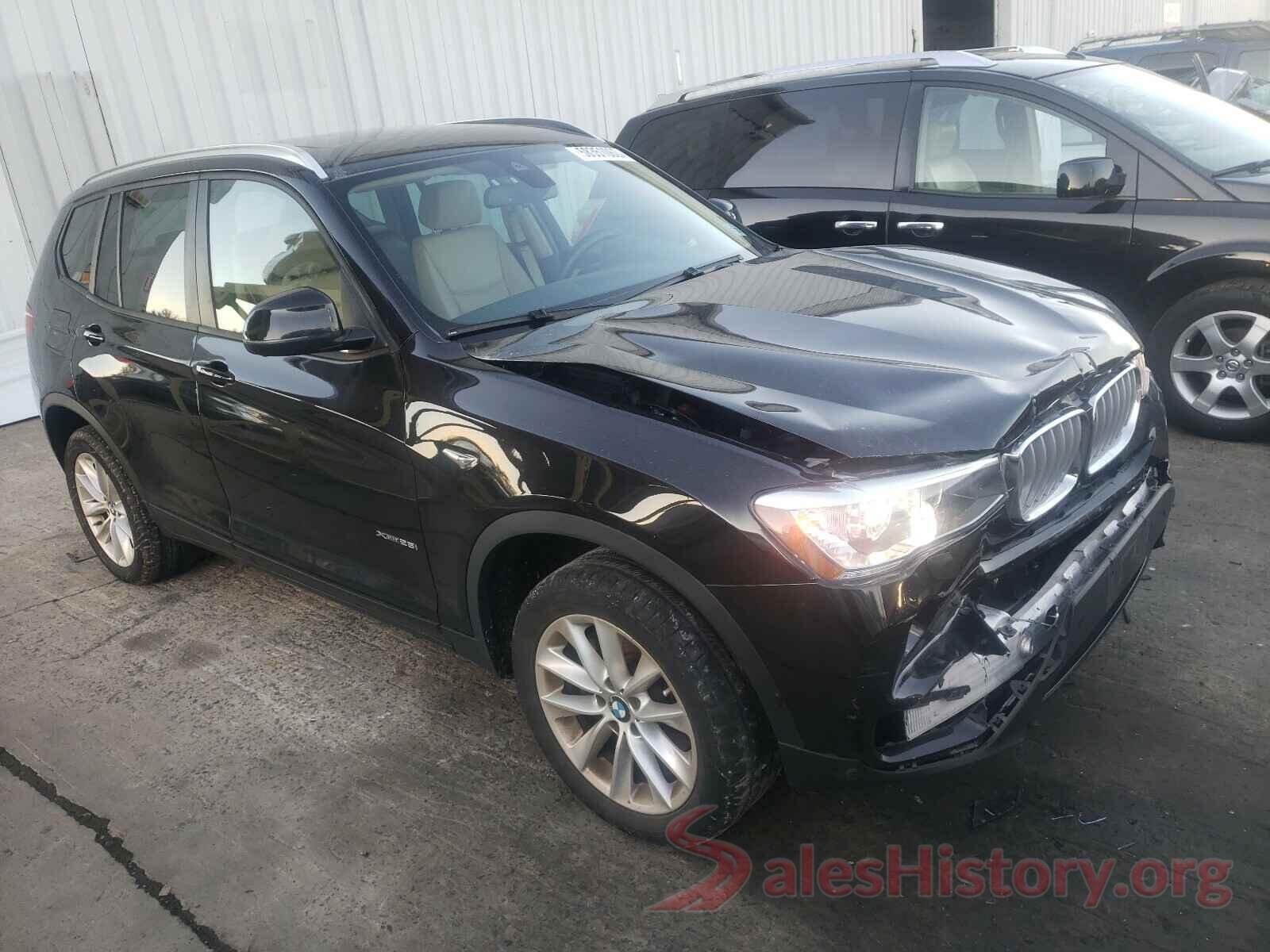 5UXWX9C5XH0D98901 2017 BMW X3