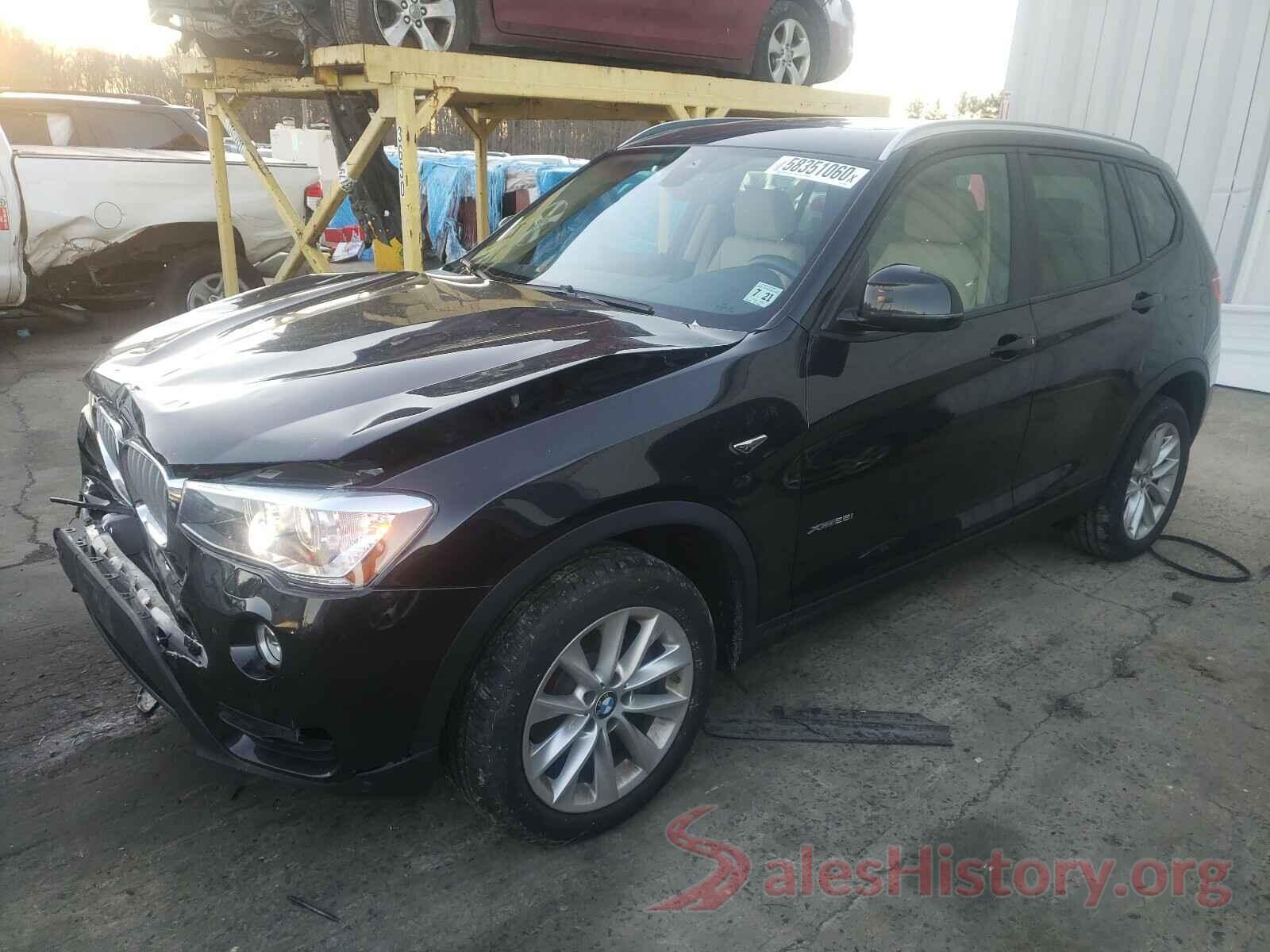 5UXWX9C5XH0D98901 2017 BMW X3